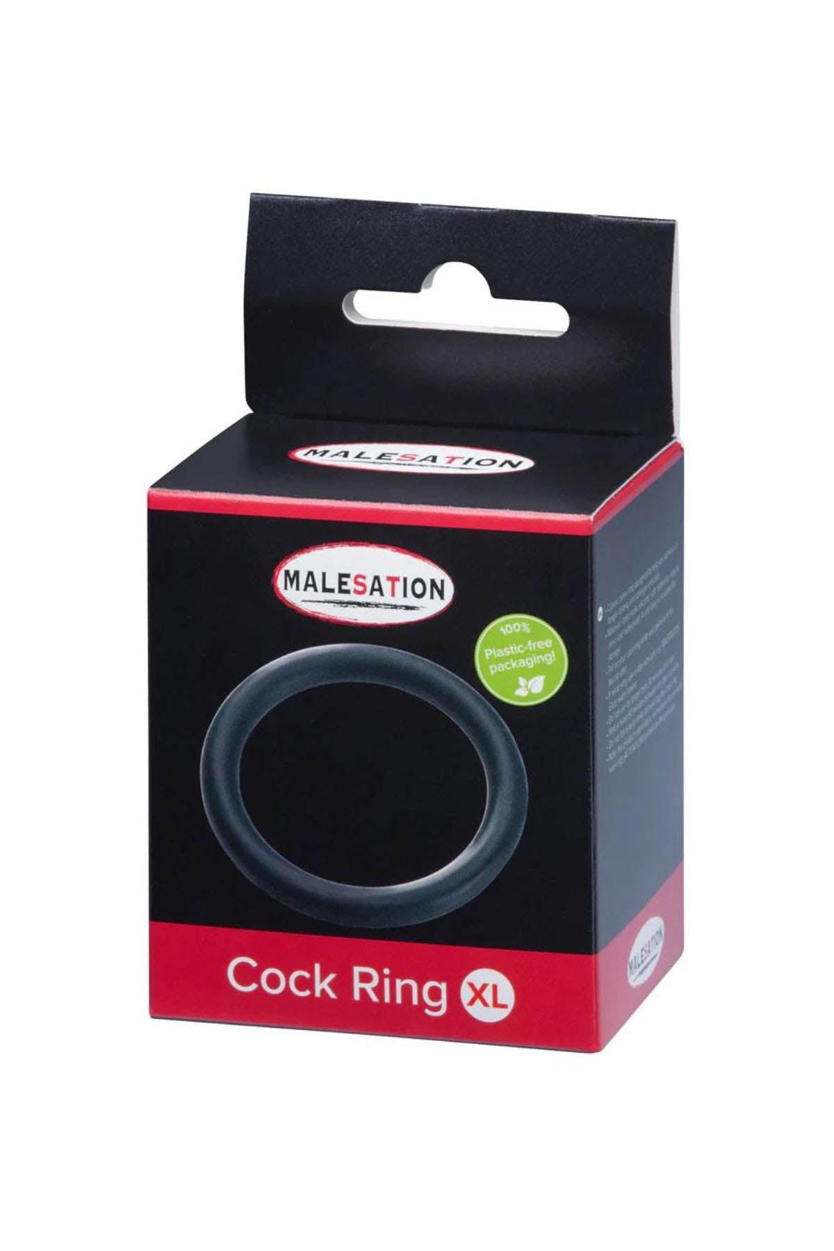 Malesation 100 percent silicone cock ring for longer lasting lovemaking