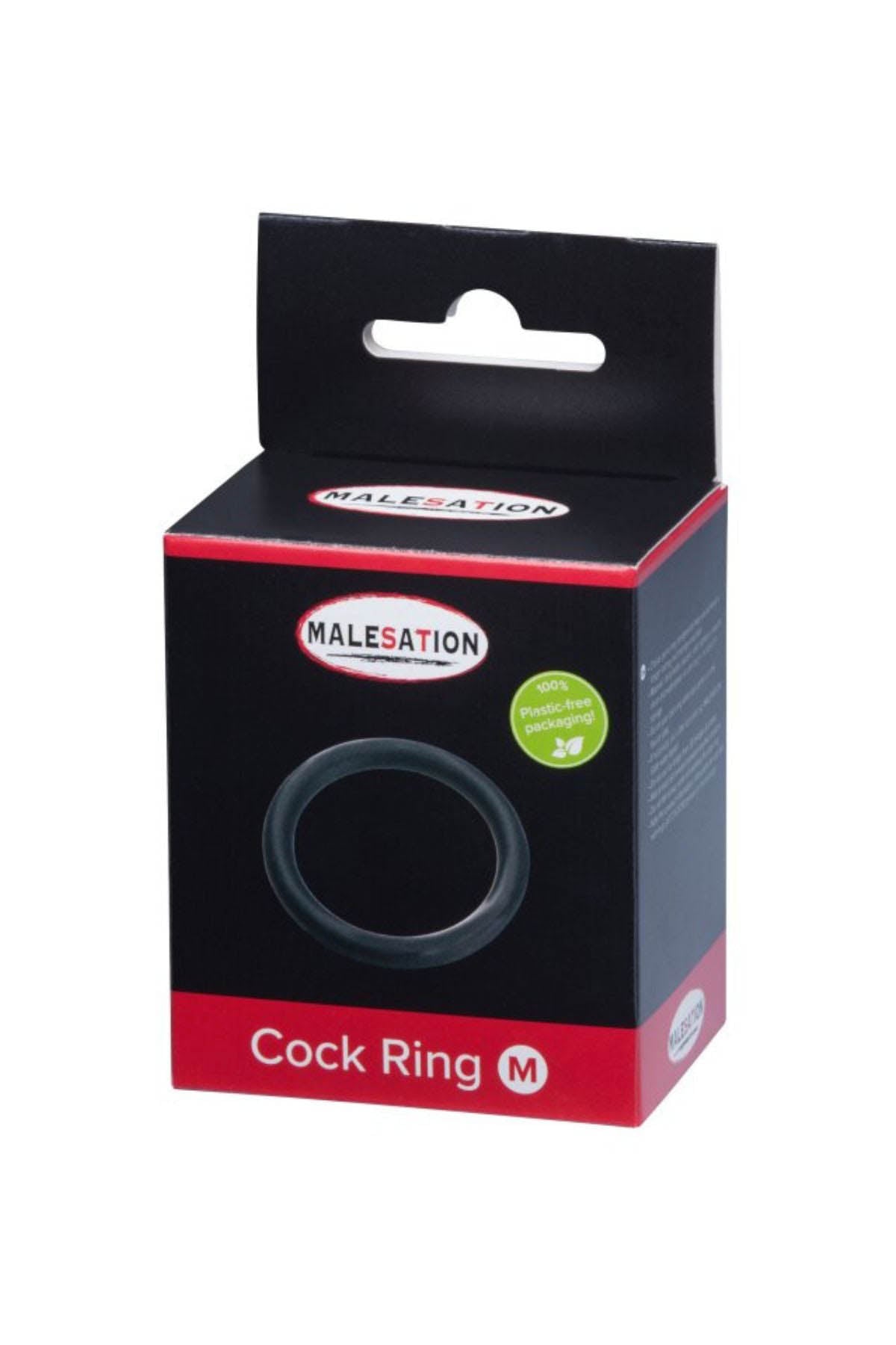 Malesation 100 percent silicone cock ring for longer lasting lovemaking