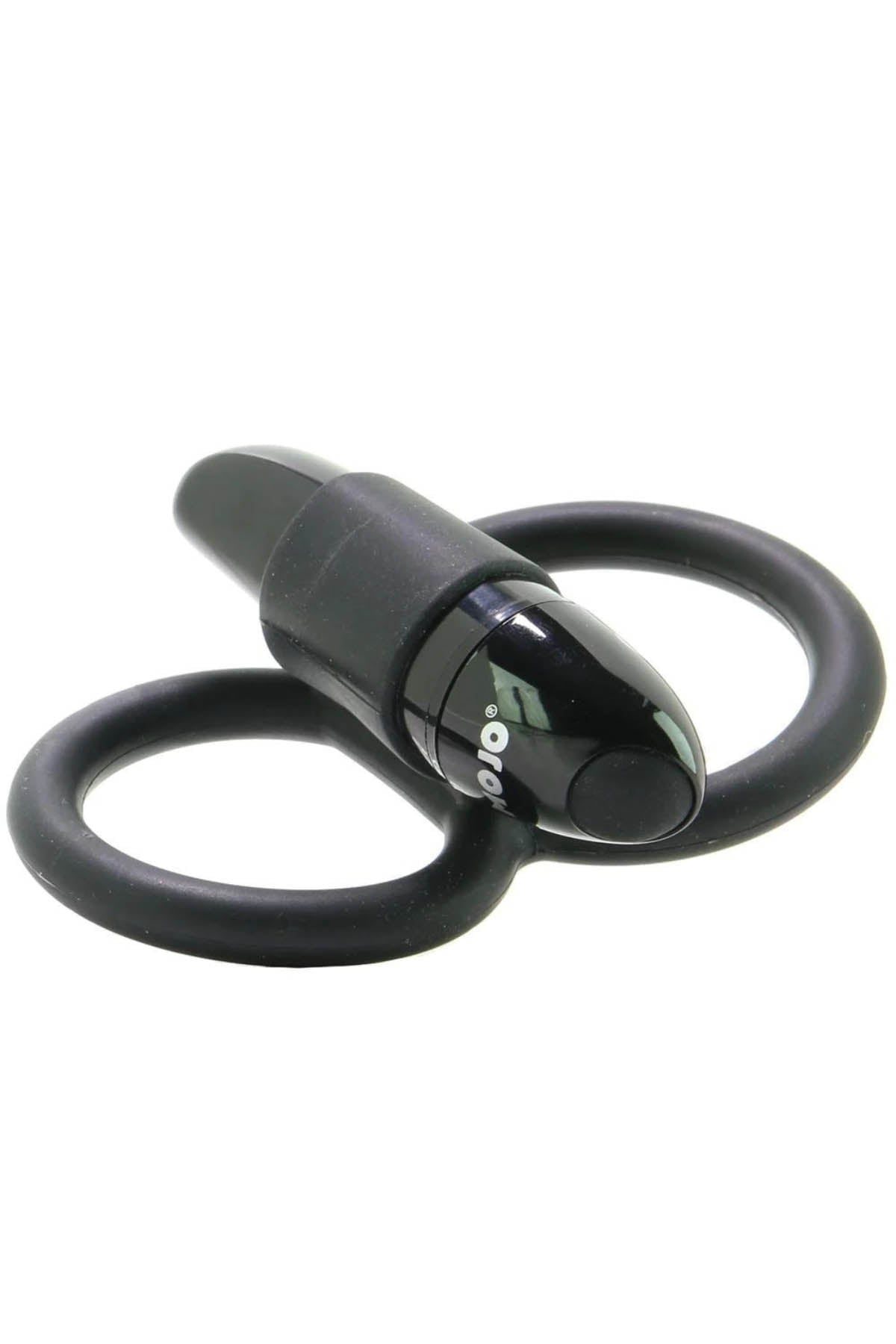Malesation Squeeze vibrating double cock ring for harder fuller erections