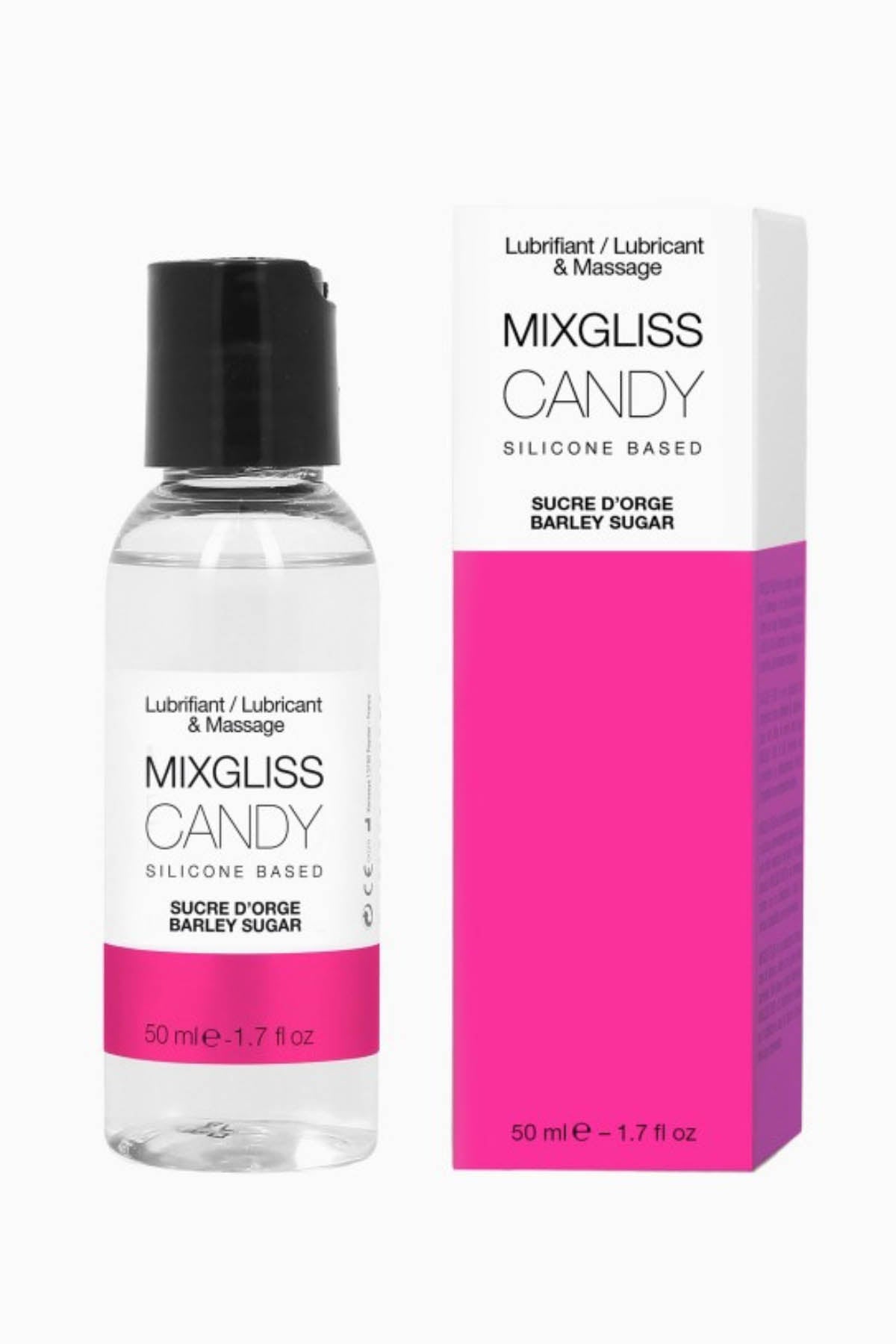 Mixgliss Candy Barley Sugar - Silicone-Based Lubricant 50 ml 