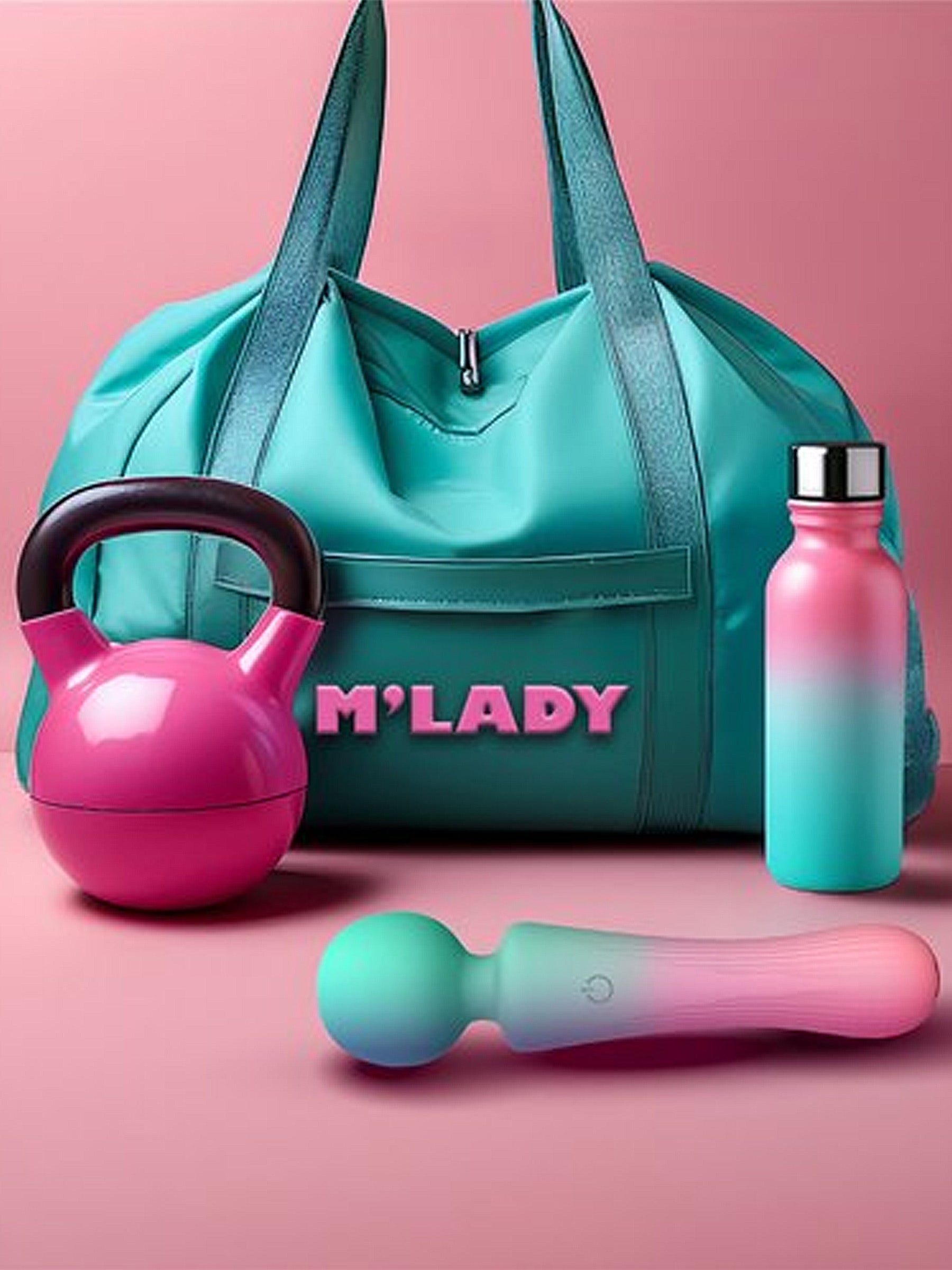 M'Lady Pleasure Wand - Gradient Silicone Vibrator