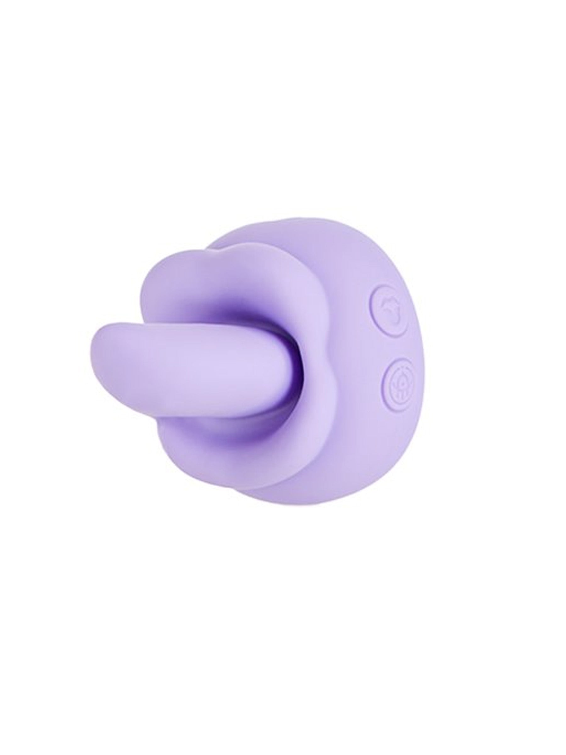 M'Lady Rotating Tongue Clitoral Vibrator - Lilac