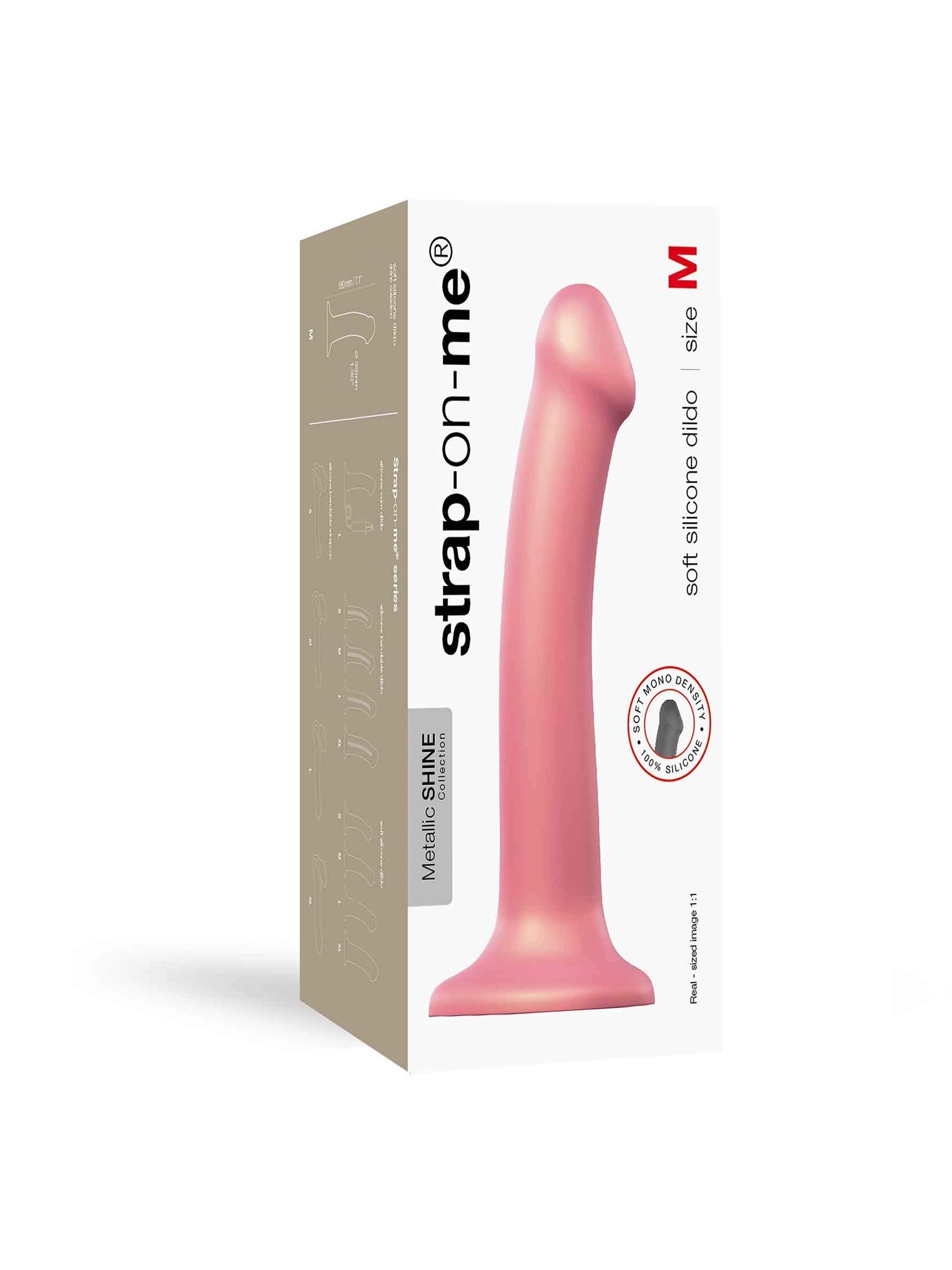 Strap-On-Me Mono Density Suction Cup Dildo