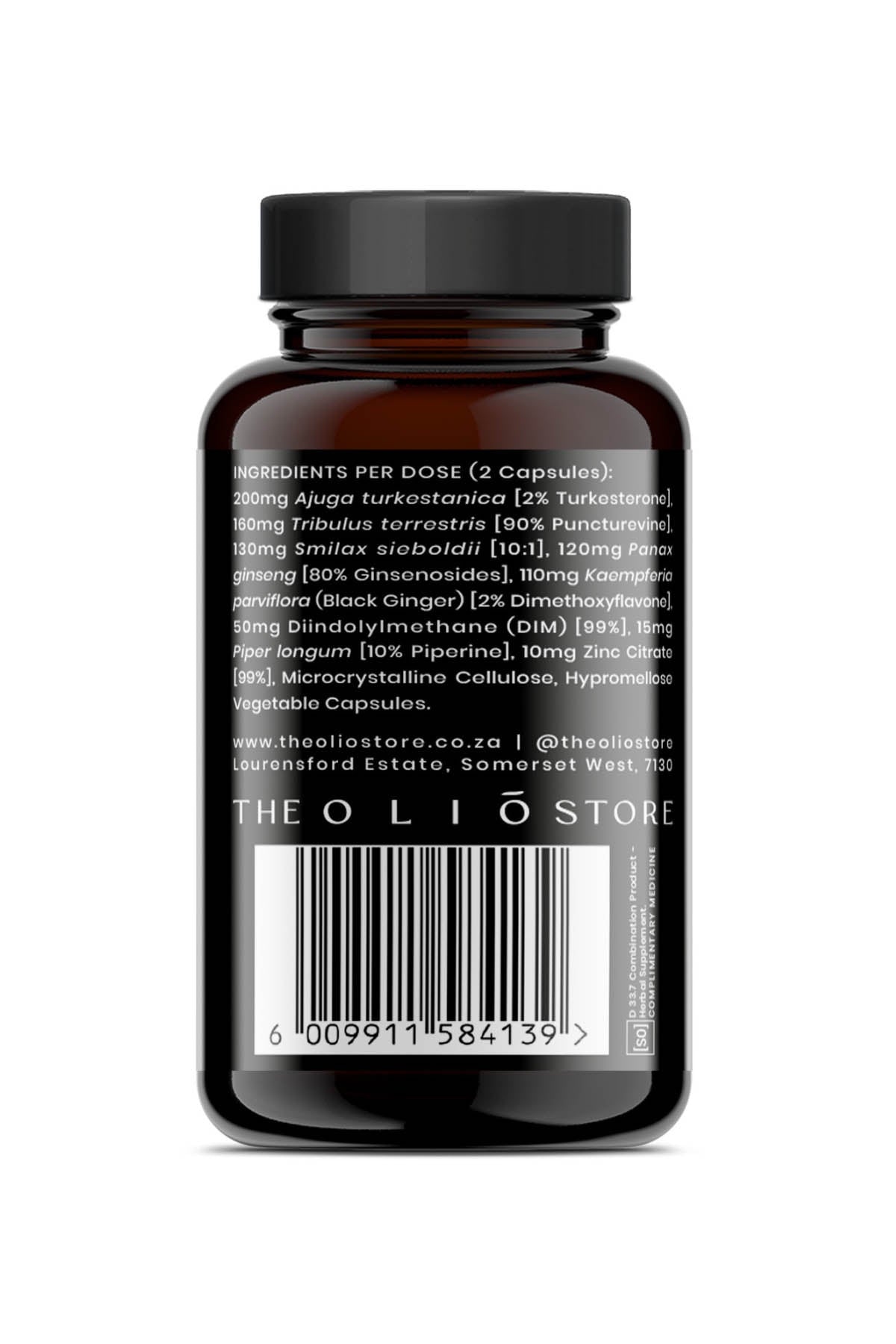 Olio Alpha Male - Natural Testo Booster - 60 Capsules