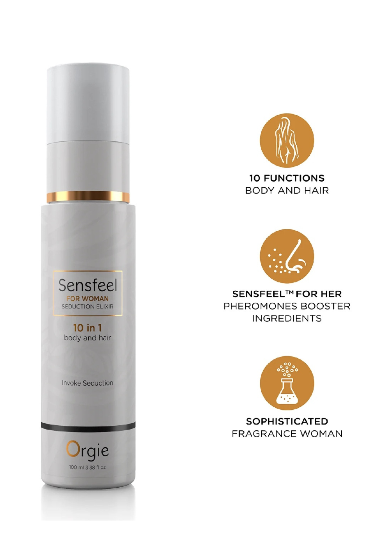 Sensfeel | Seduction Elixir Pheromone for Woman 100ml