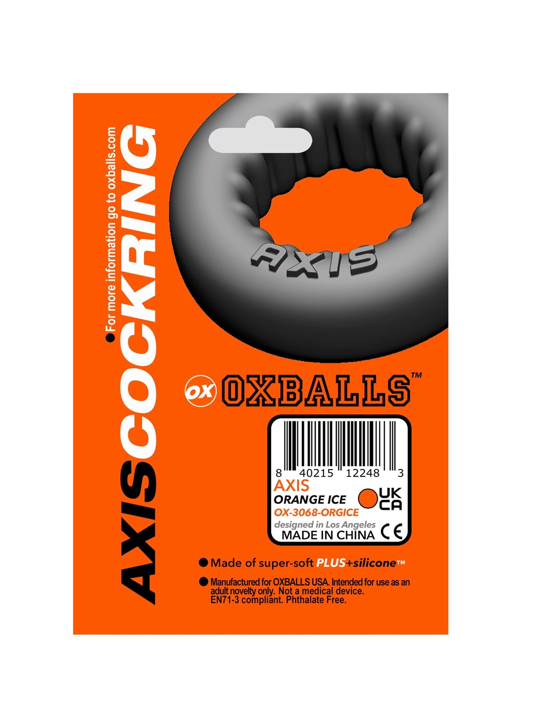 Oxballs Axis C-Ring - Black Ice
