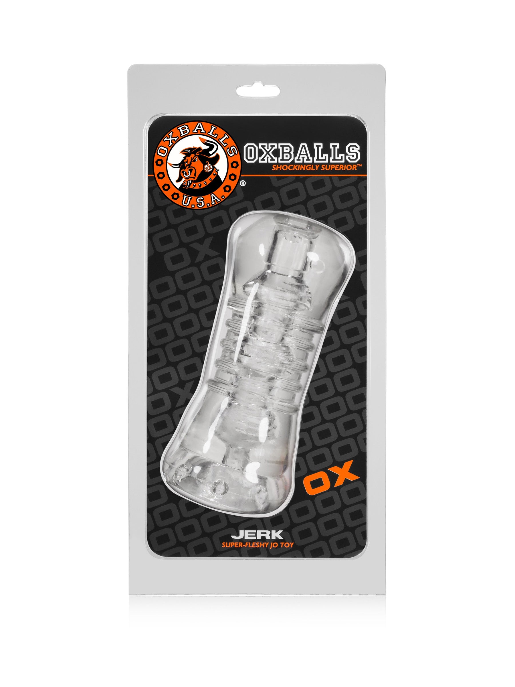 Oxballs Jerk Masturbator - Clear