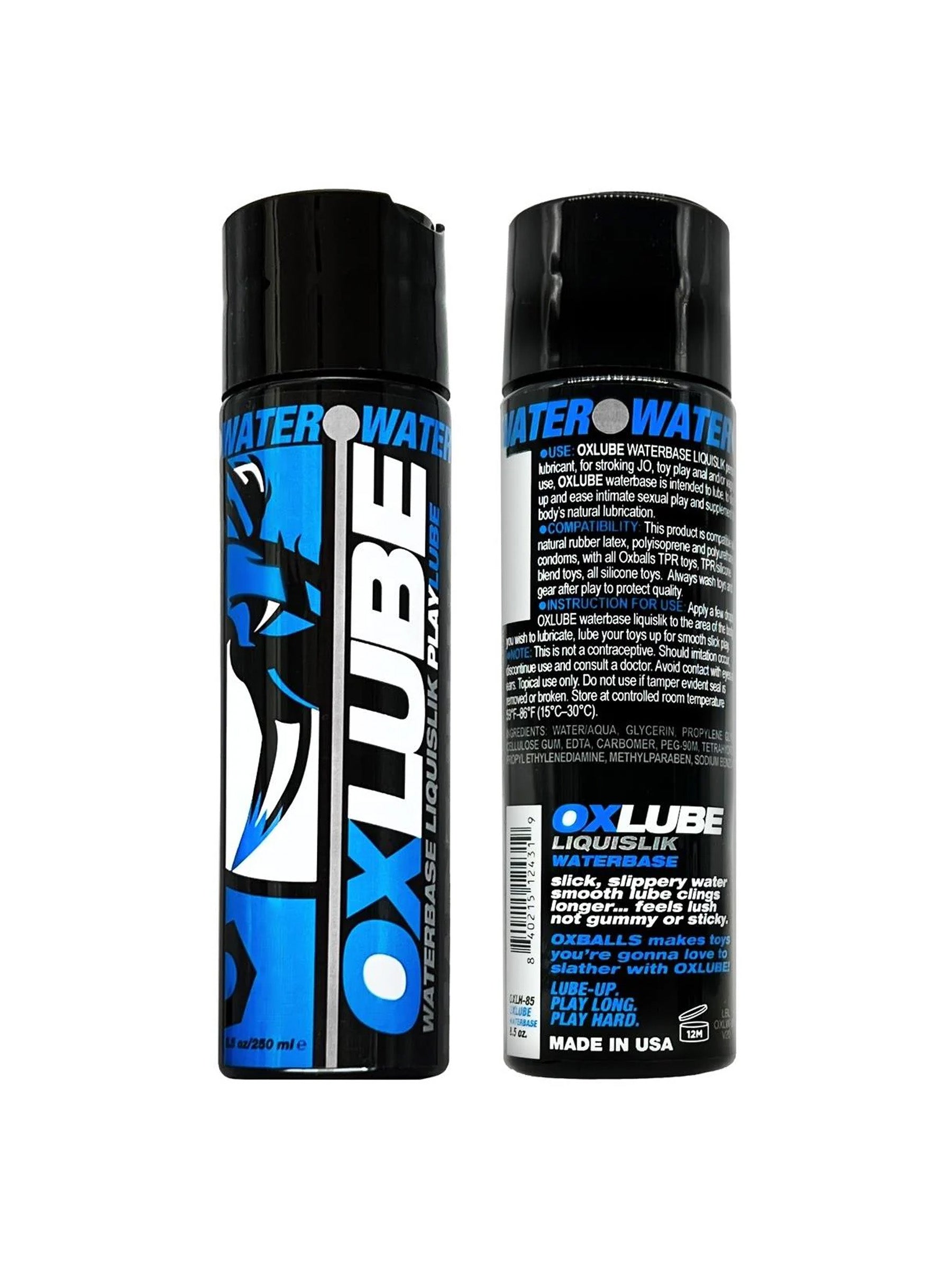 Oxballs Liquislik Waterbased Lube - 130ml
