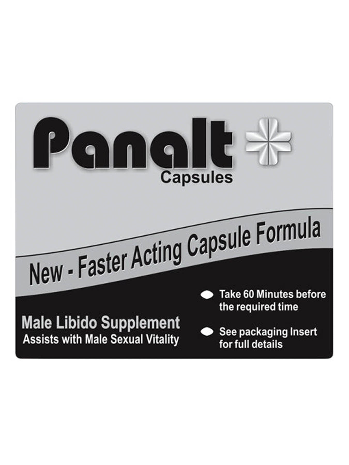 Panalt male vitality herbal supplement for erectile dysfunction 4 capsules
