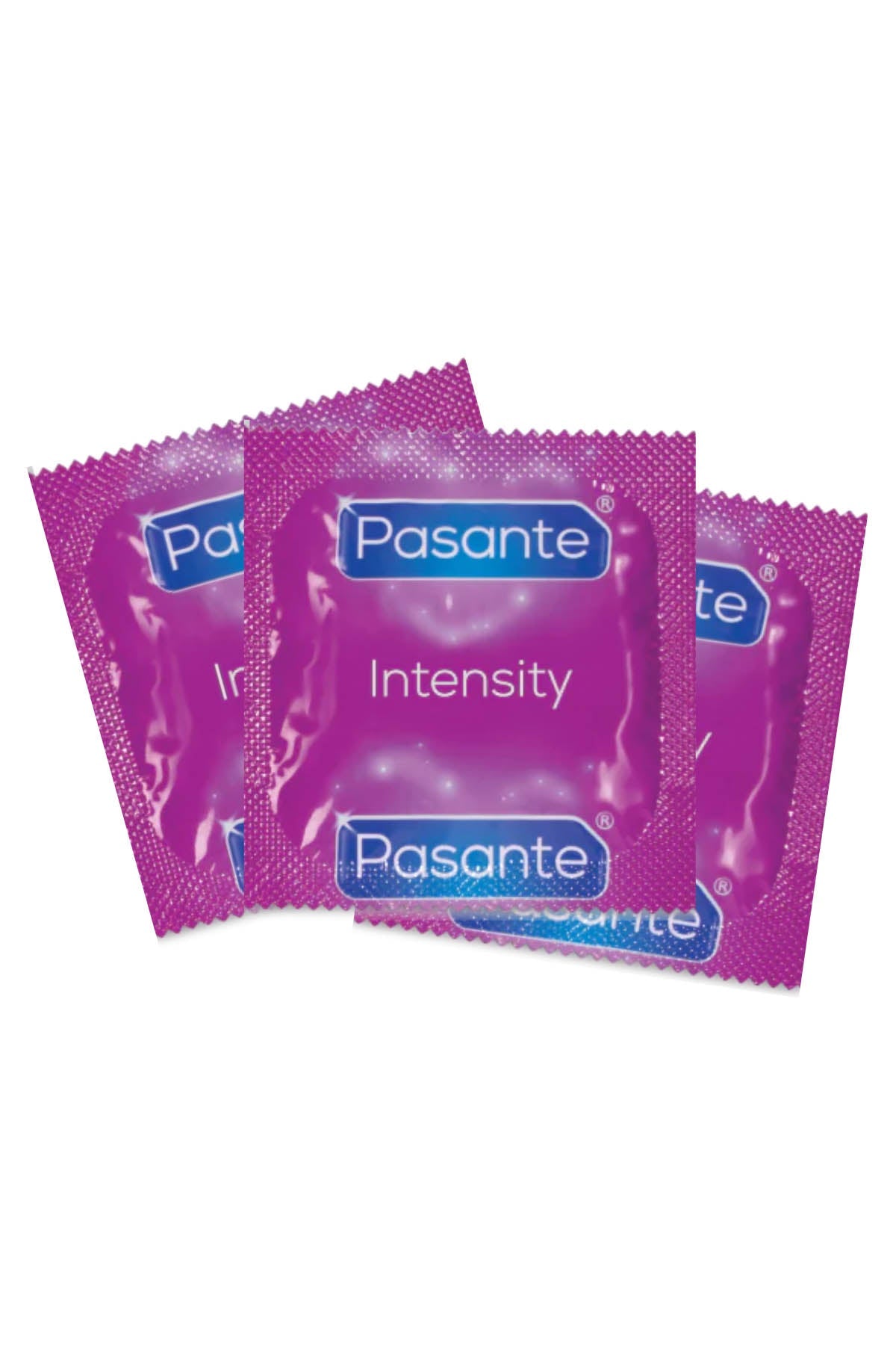Pasante Ribs & Dots Condoms - 12 Pack