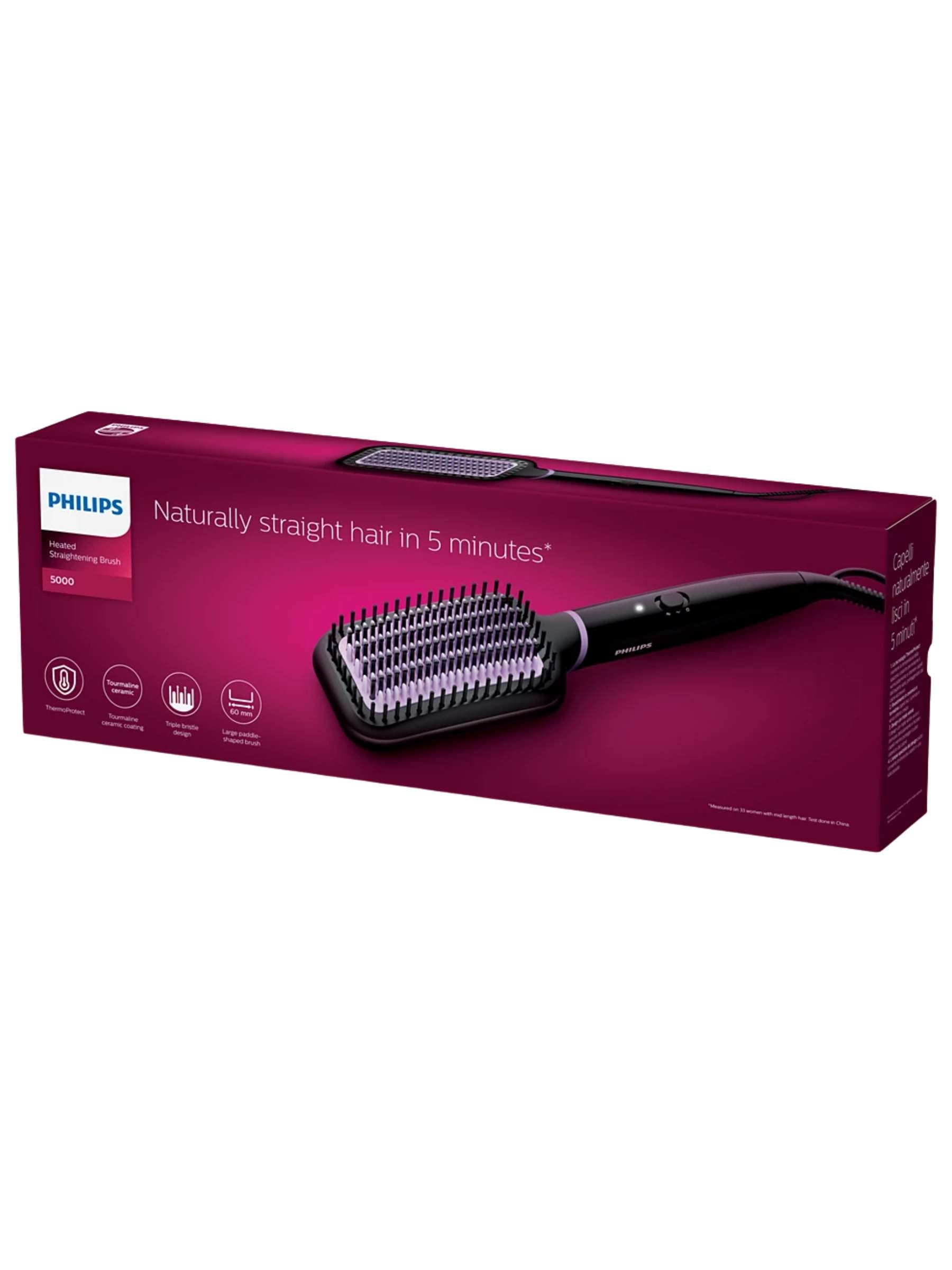 Philips Heated Straightening Brush - BHH880/00