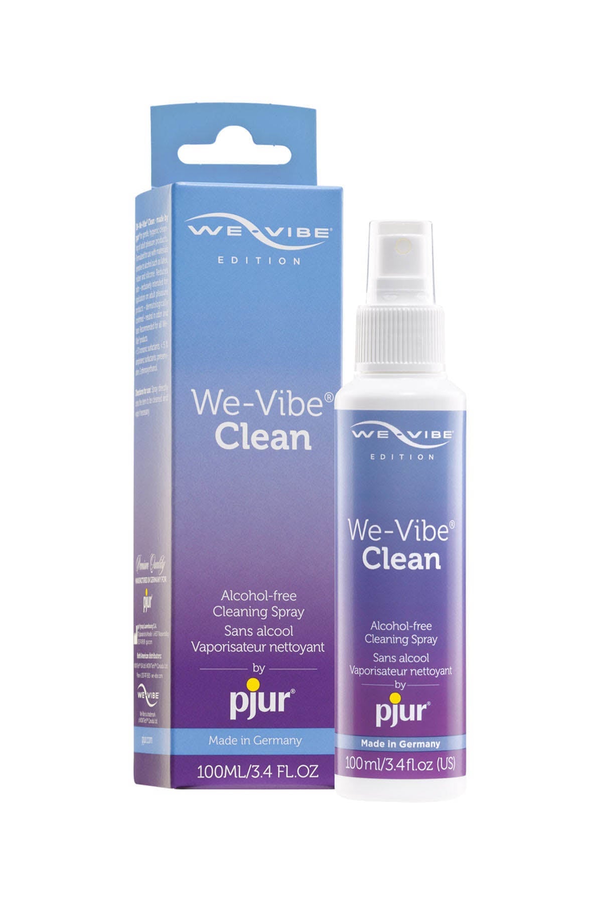 Pjur We Vibe Clean 100 ml alcohol free sex toy cleaner