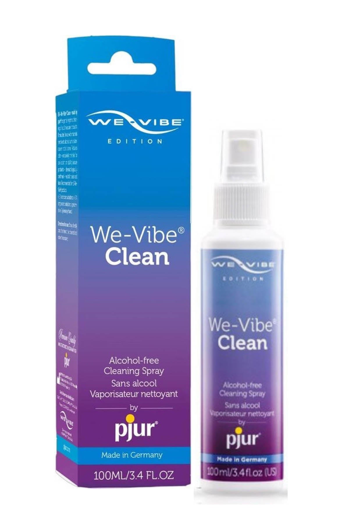 Pjur We Vibe Clean 100 ml alcohol free sex toy cleaner