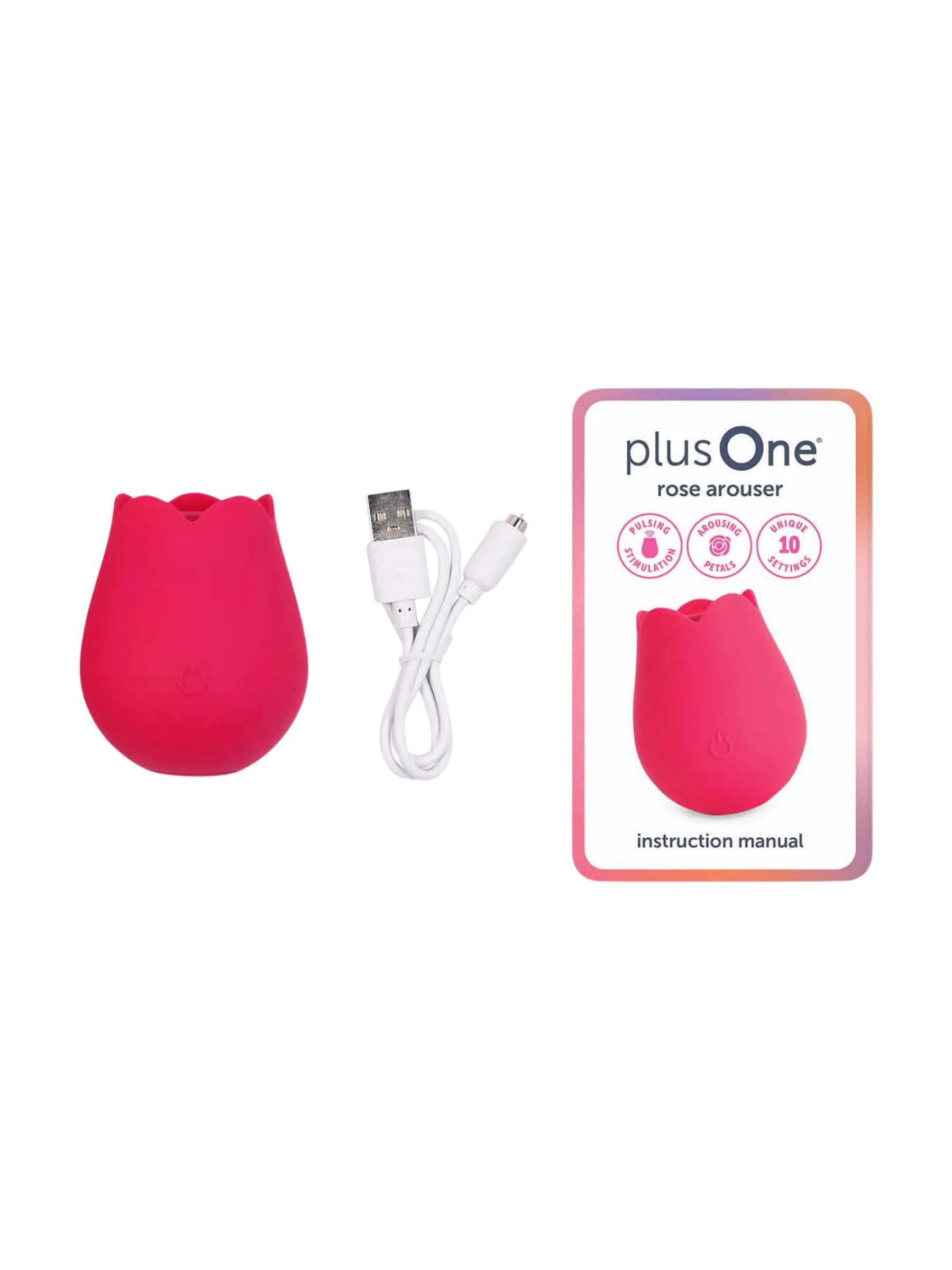 plusOne Rose Arouser - Clitoral Stimulator