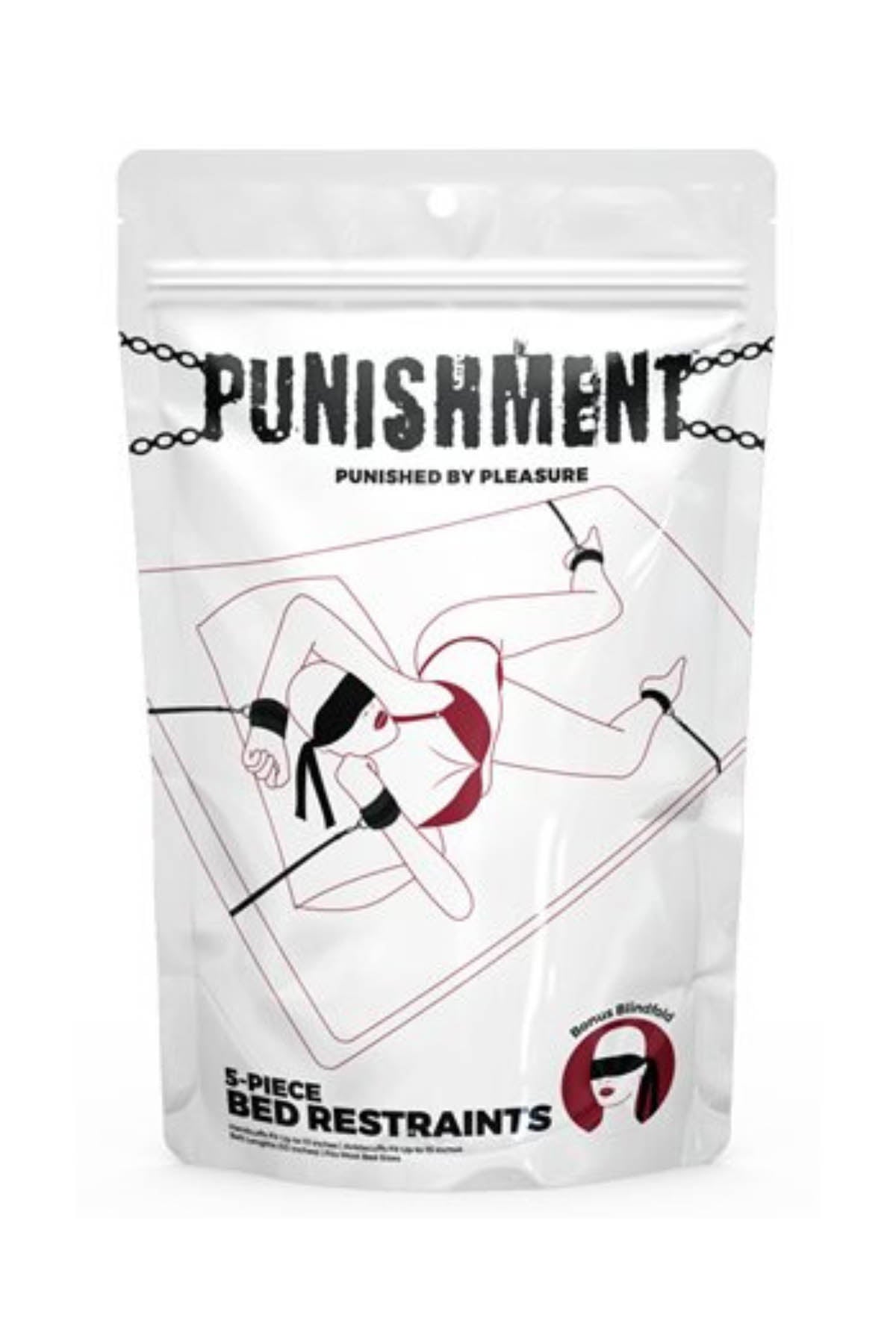 Punishment 5Pc Bed Restraint Kit