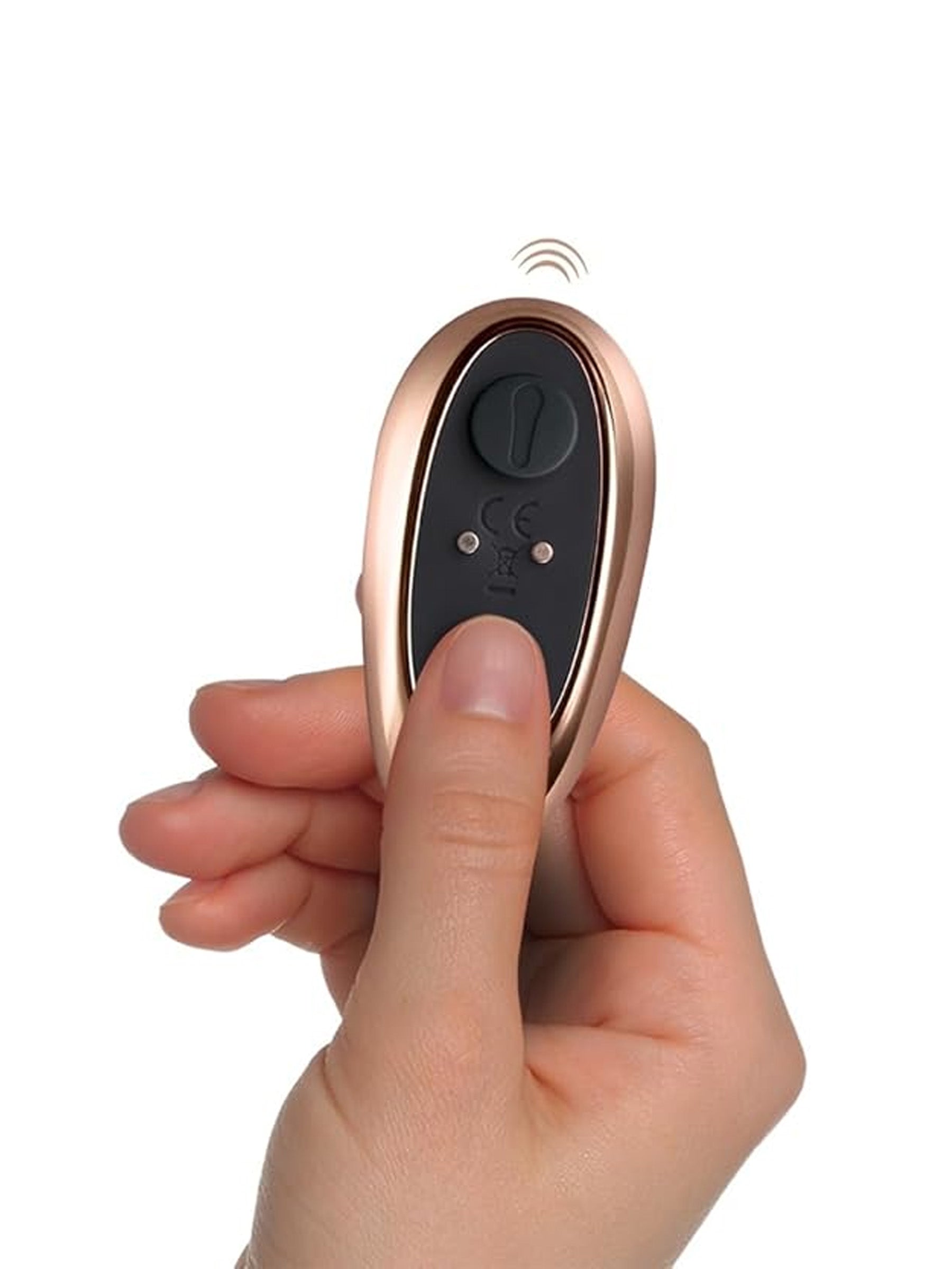 Rocks Off Cocktail Couples Vibrator - Black