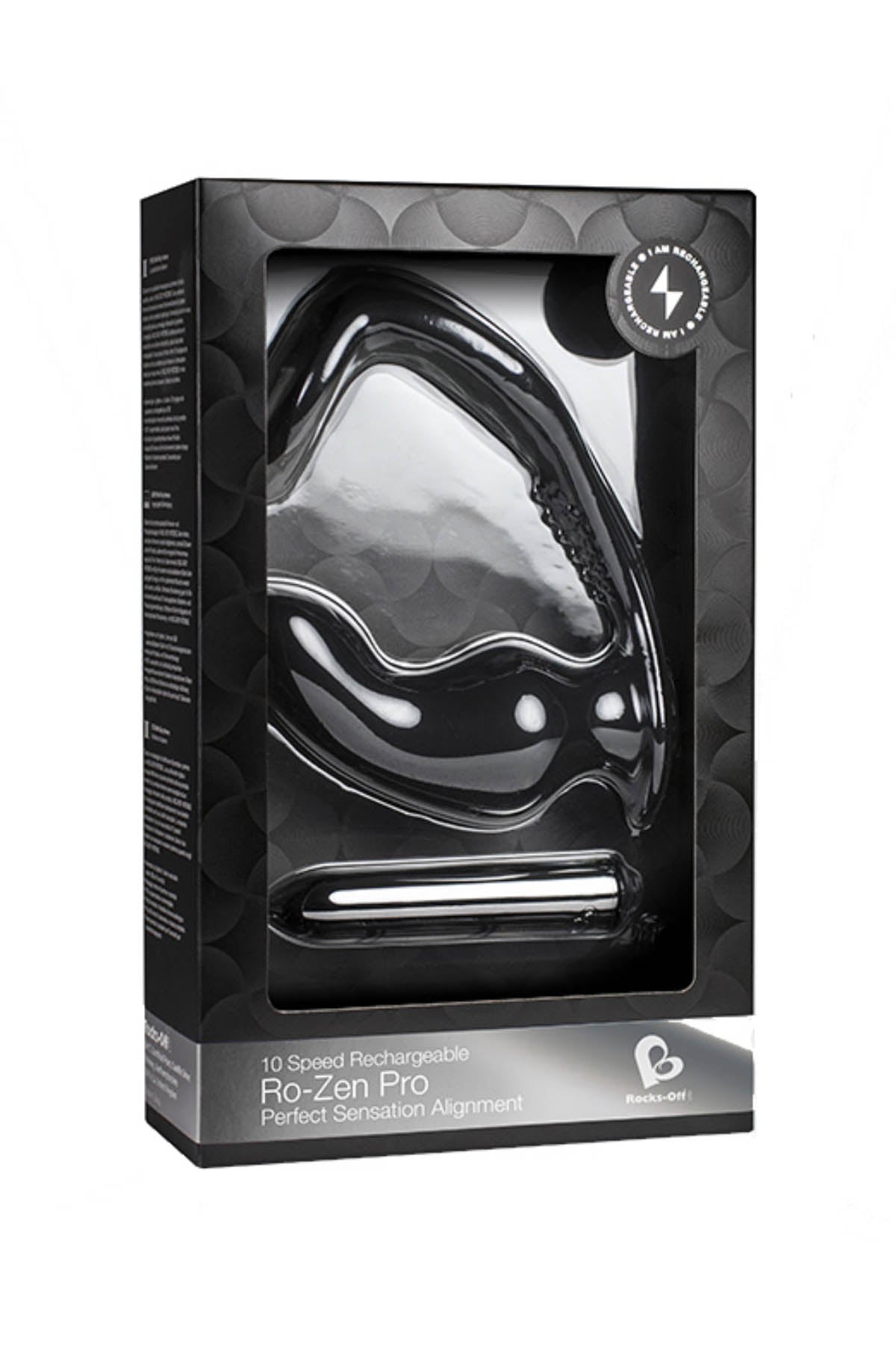 Rocks Off RO Zen Pro vibrating anal plug and cock ring combo for men