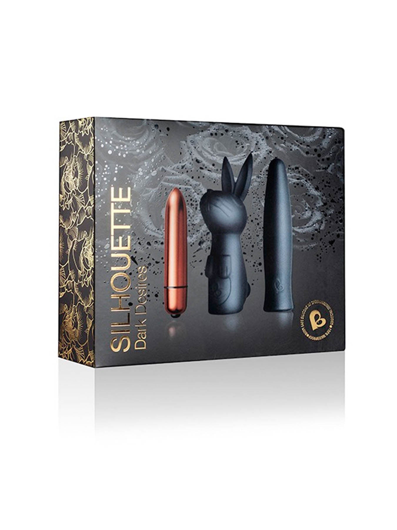 Rocks Off Silhouette - Dark Desires Vibrator Kit