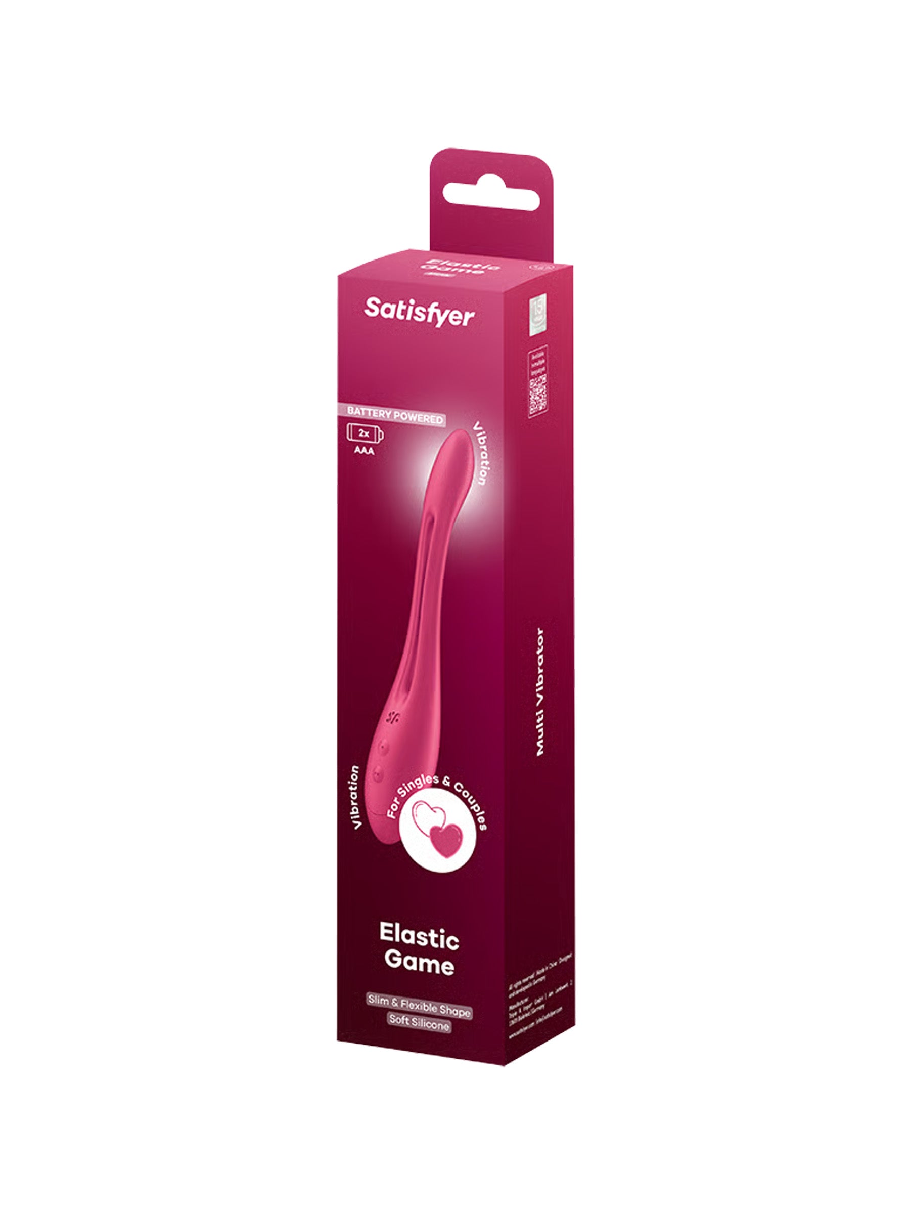 Satisfyer - Elastic Game Flexible Couples' Vibrator Pink