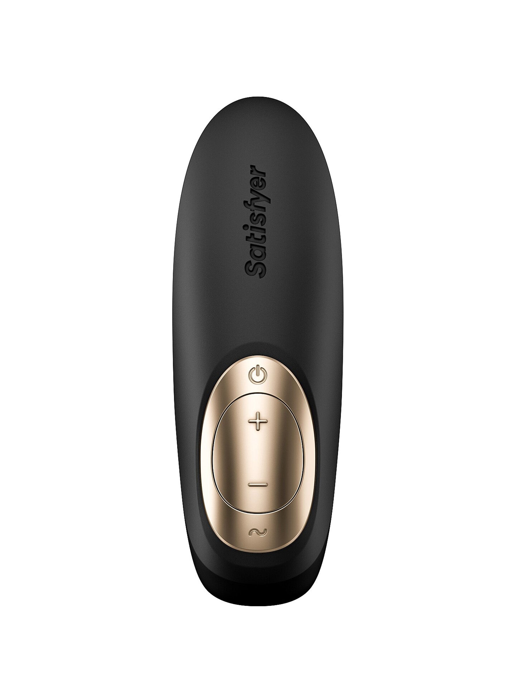 Satisfyer Pro 4 - Black Couples Vibrator  Battery Operated With Dual Stimulation