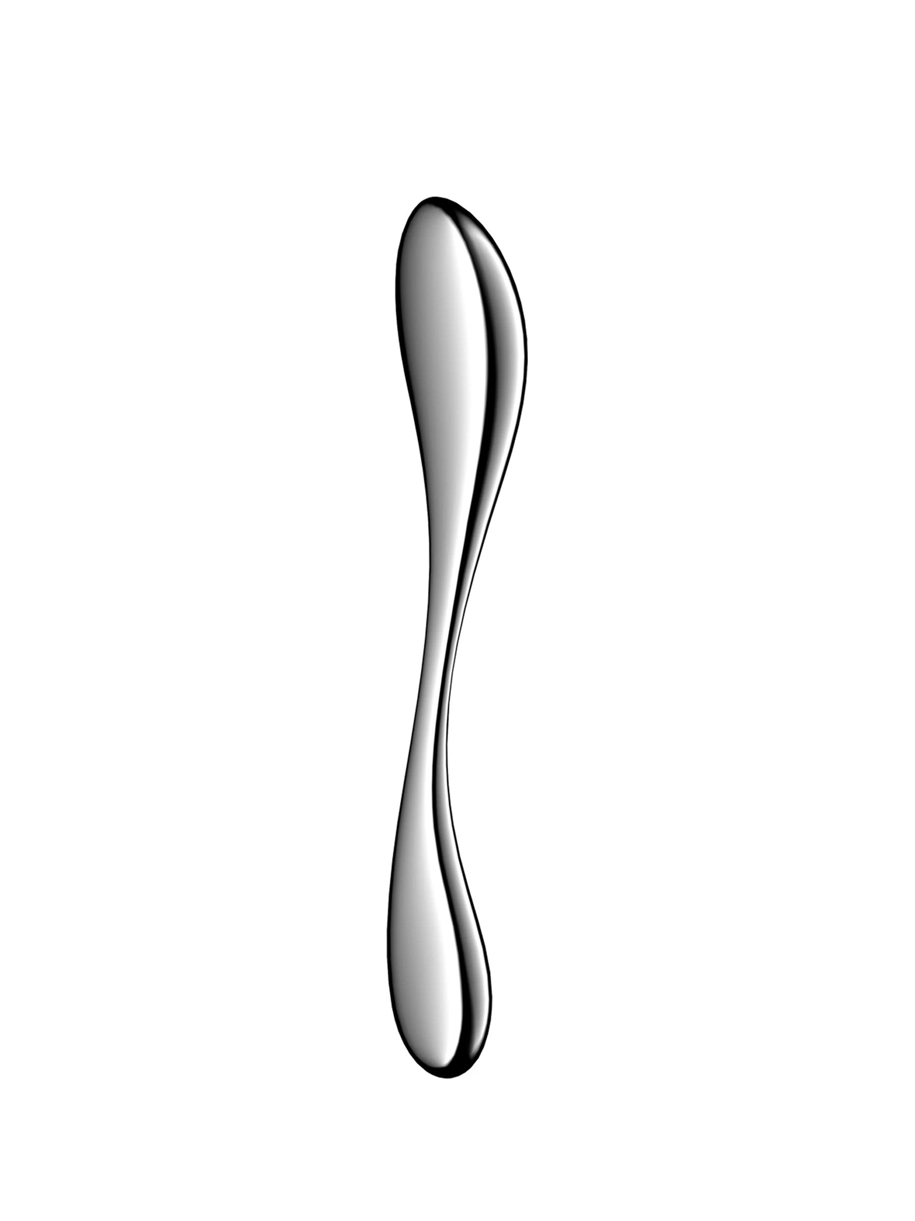 Satisfyer Star Force 3 - Stainless Steel Dual- Ended Dildo 