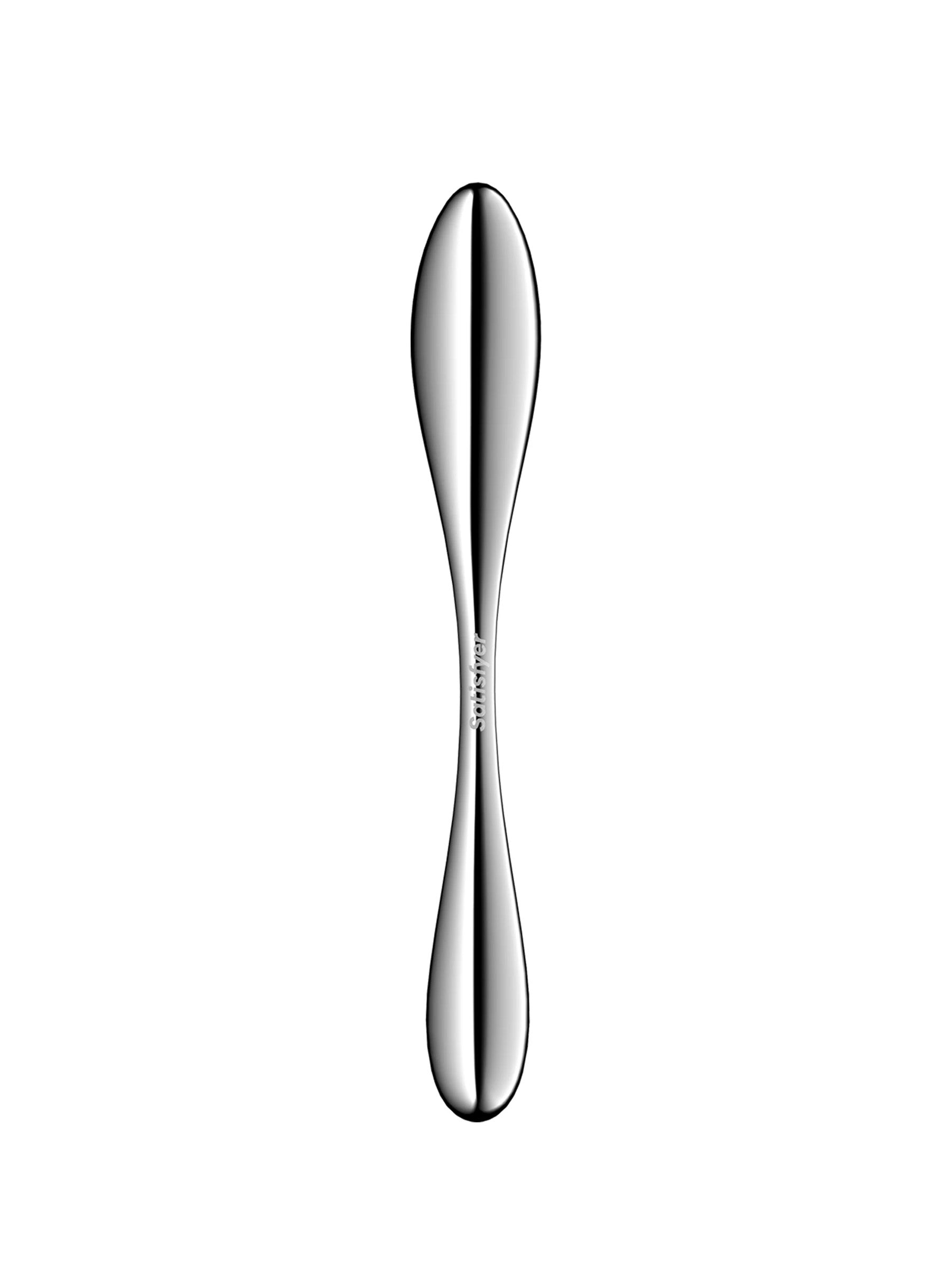 Satisfyer Star Force 3 - Stainless Steel Dual- Ended Dildo 