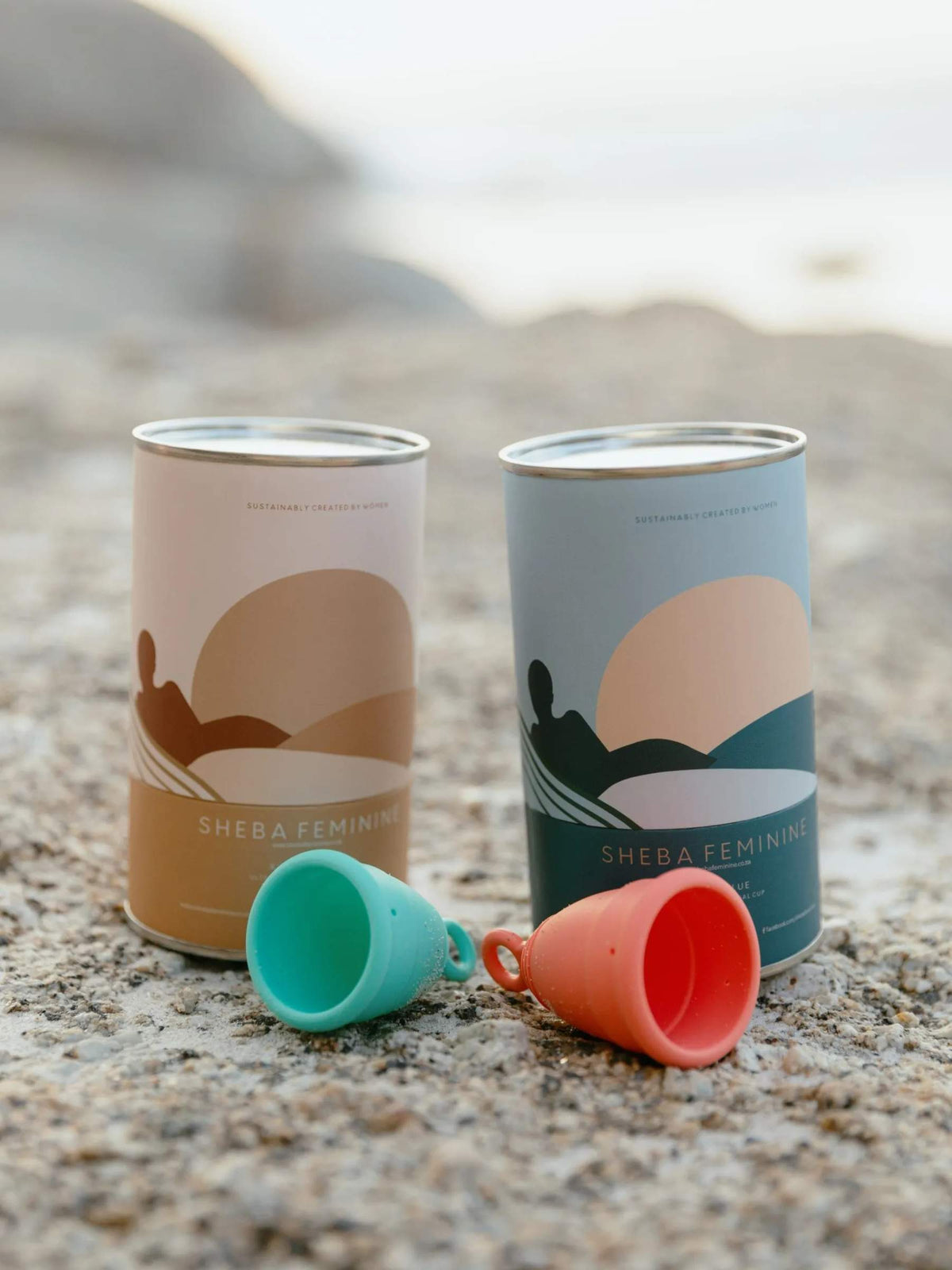 Sheba Feminine Oshun Blue - A Menstrual Cup