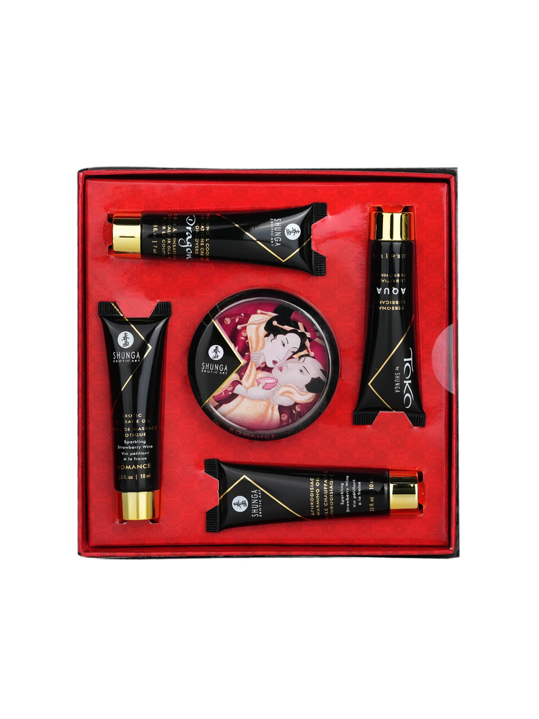 Shunga Geisha's Secret Collection - Sparkling Strawberry Wine