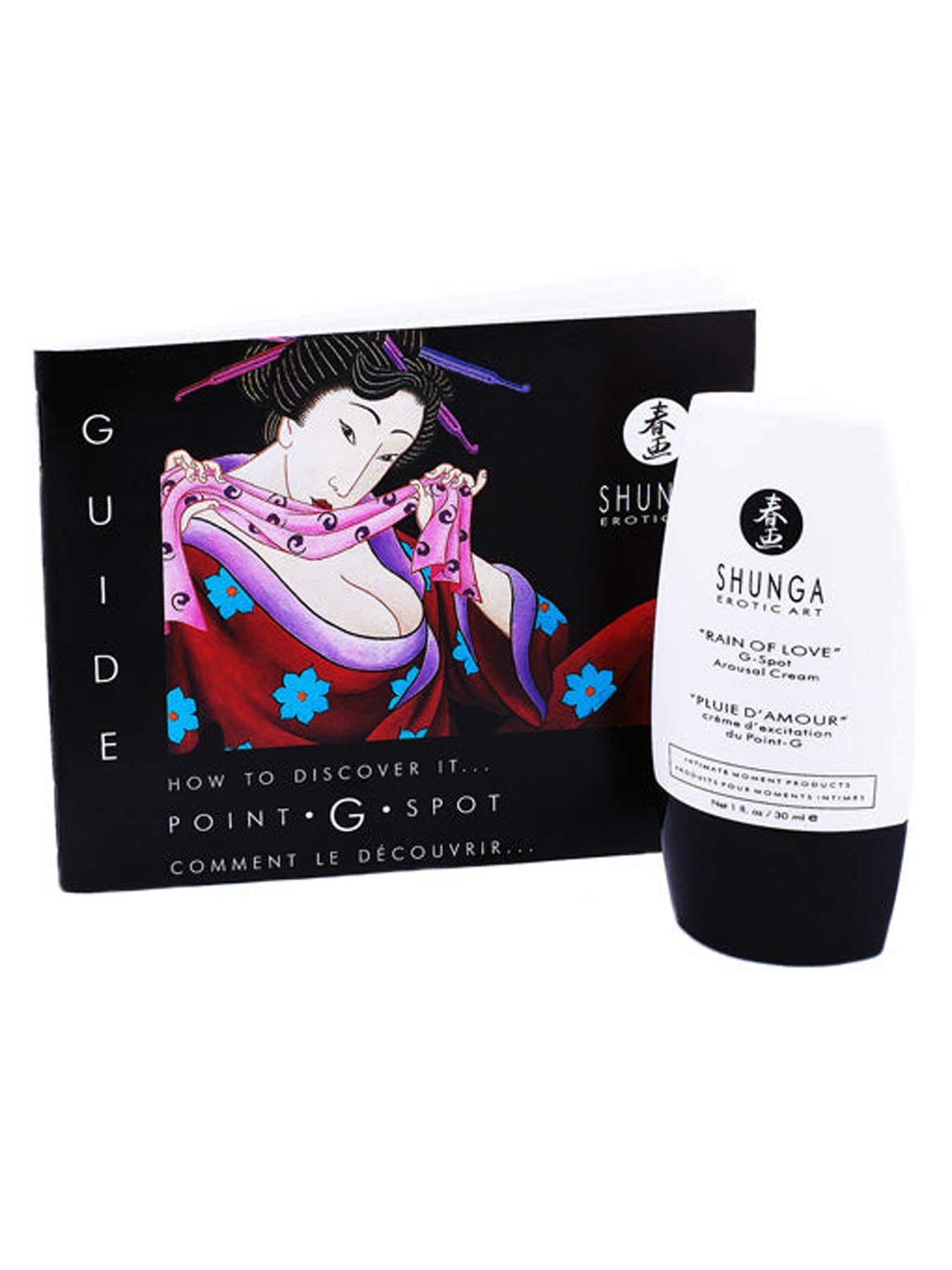 Shunga Rain of Love G spot arousal cream with guide for locating g spot