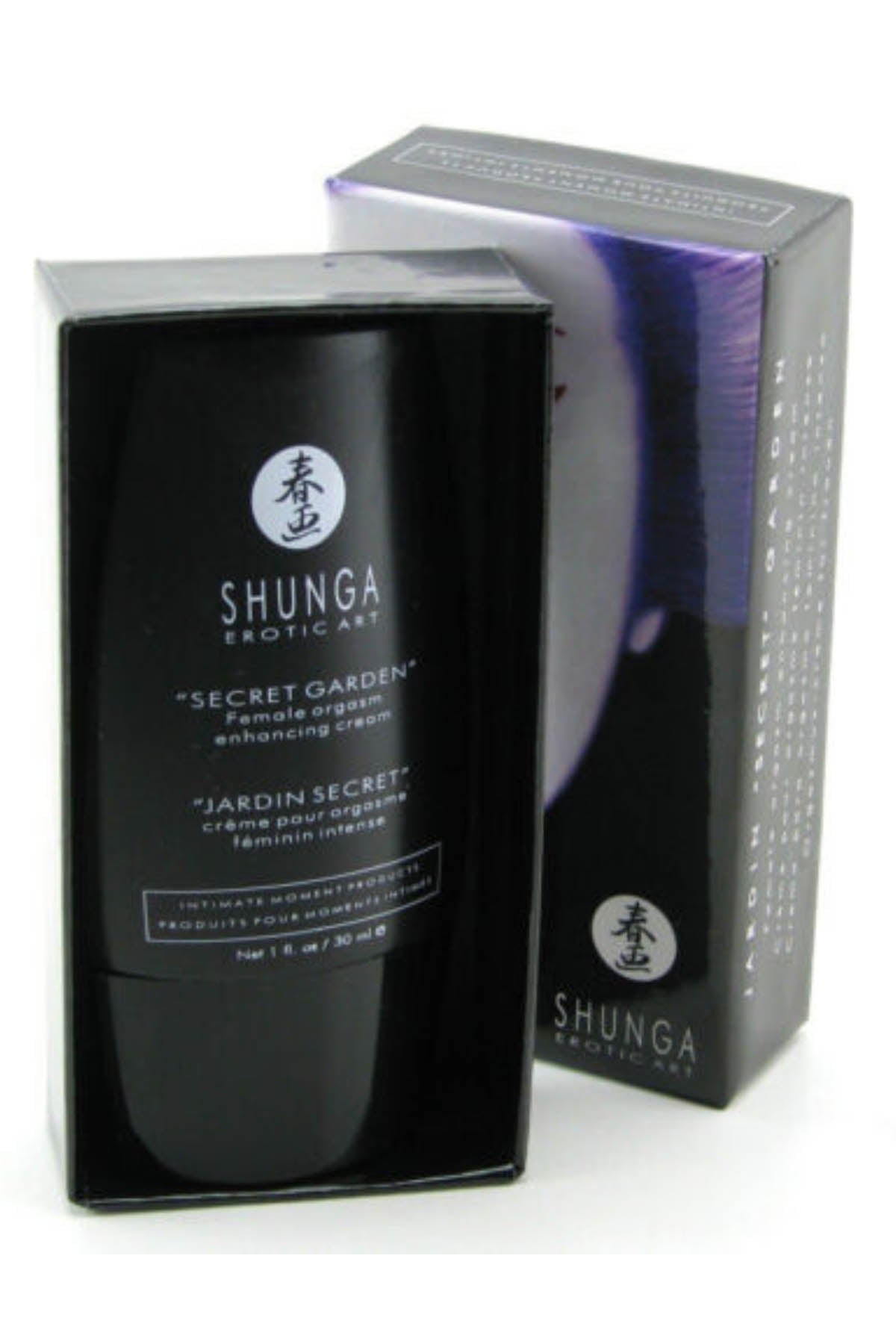 Shunga Secret Garden orgasm cream for women enhancing clitoral pleasure
