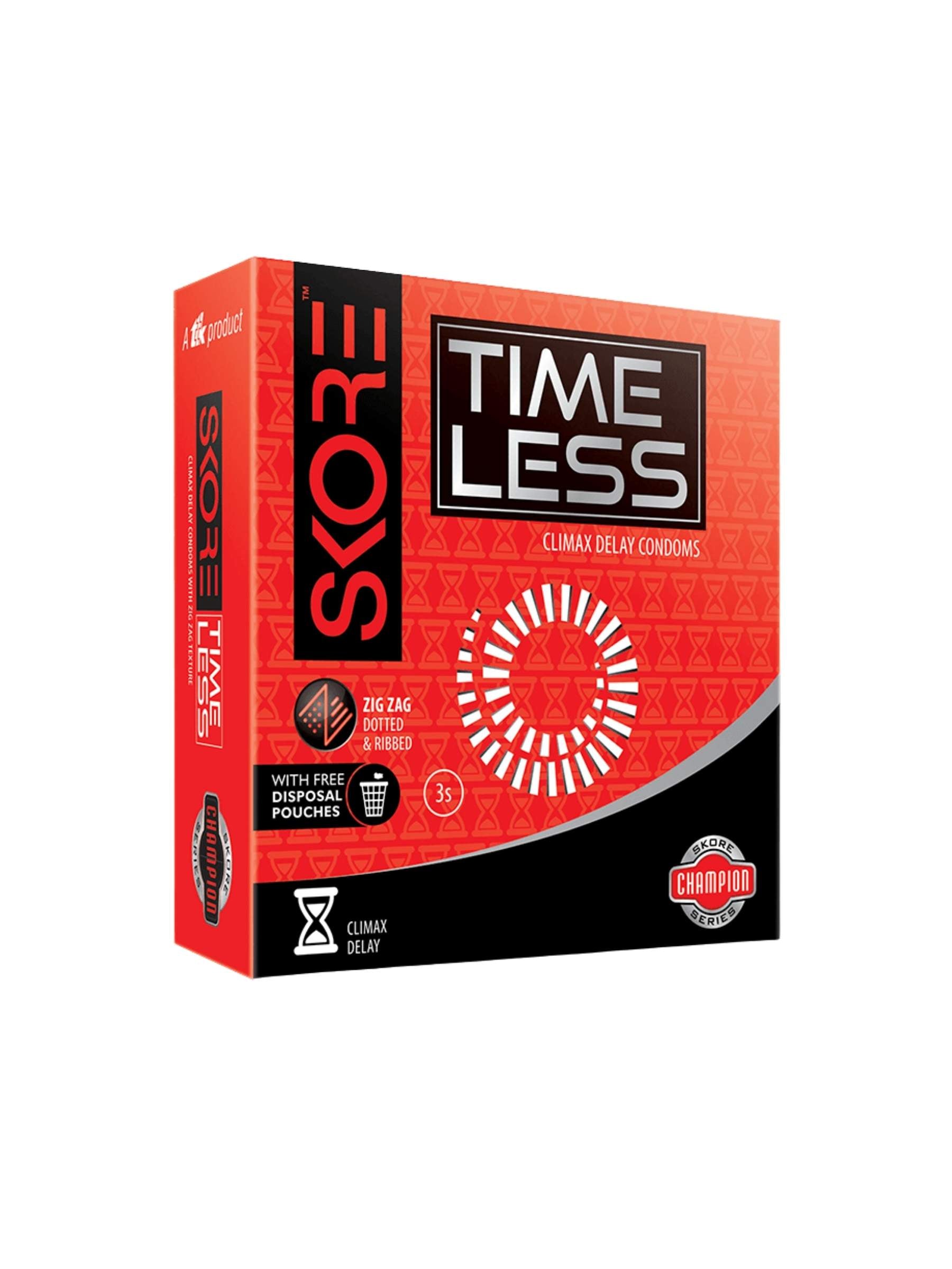 Skore Champion Series Timeless Condoms – 3 Pack