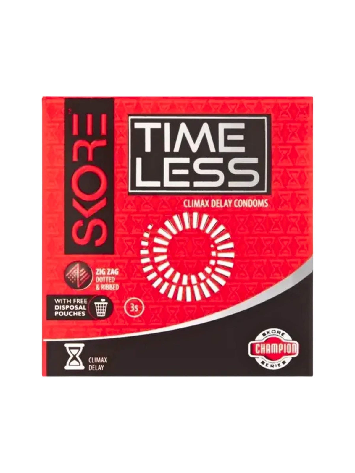 Skore Champion Series Timeless Condoms – 3 Pack