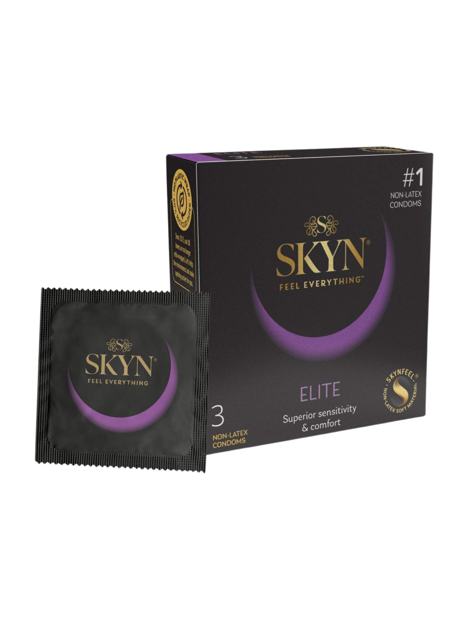 Skyn Elite Latex-Free Condoms - 3 Pack