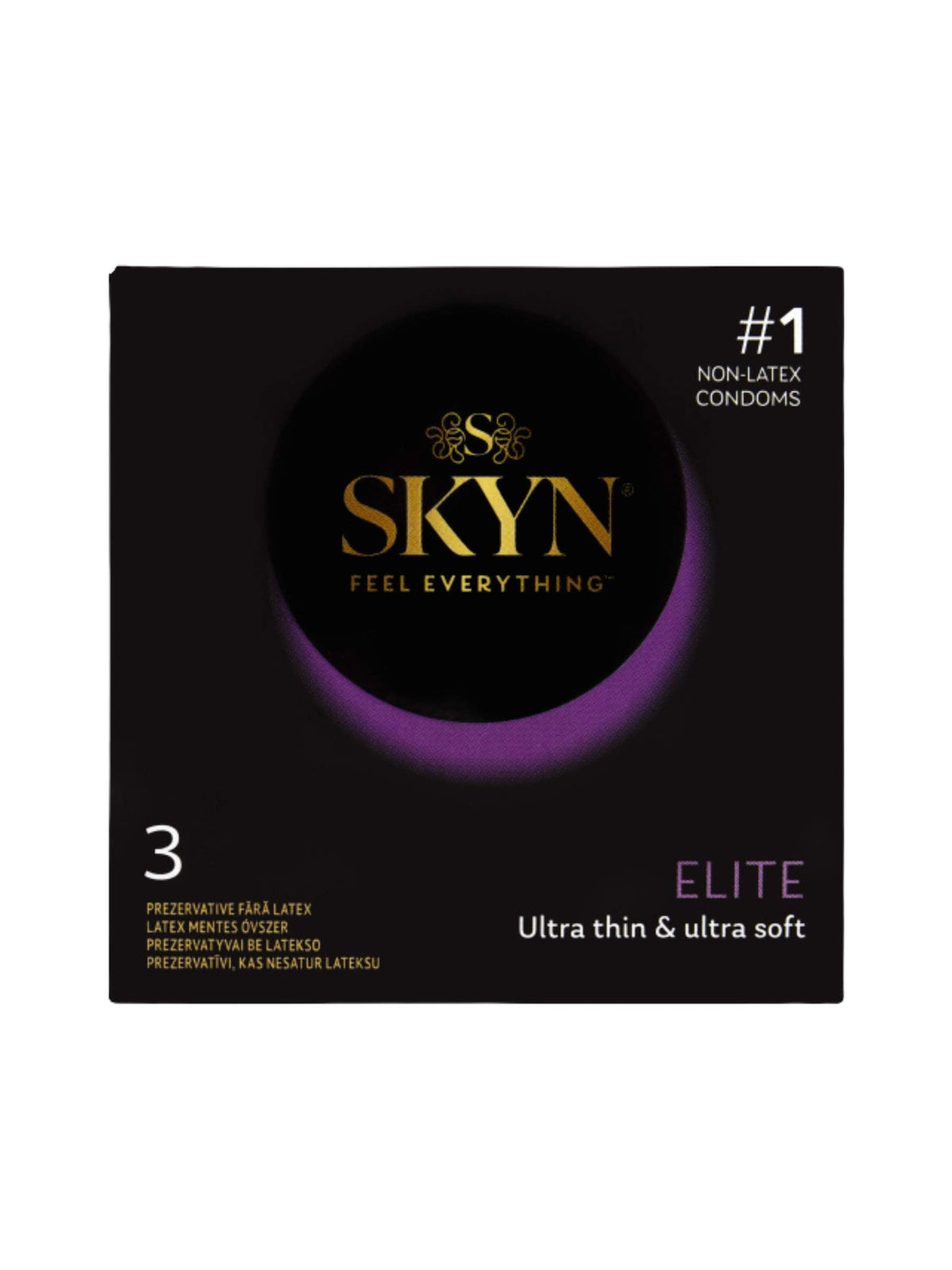 Skyn Elite Latex-Free Condoms - 3 Pack