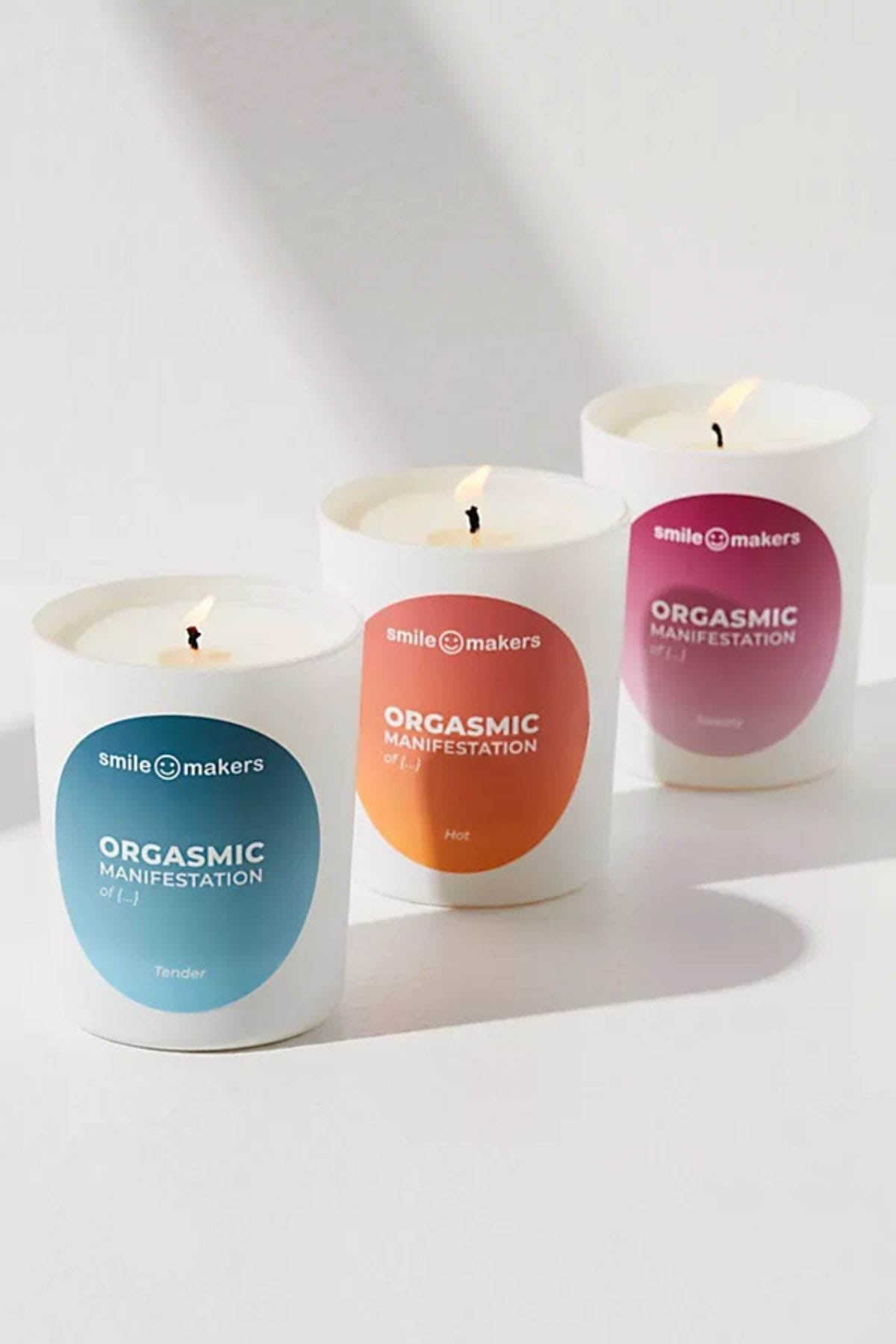 Smile Makers Orgasmic Manifestation Of Tender Massage Candle