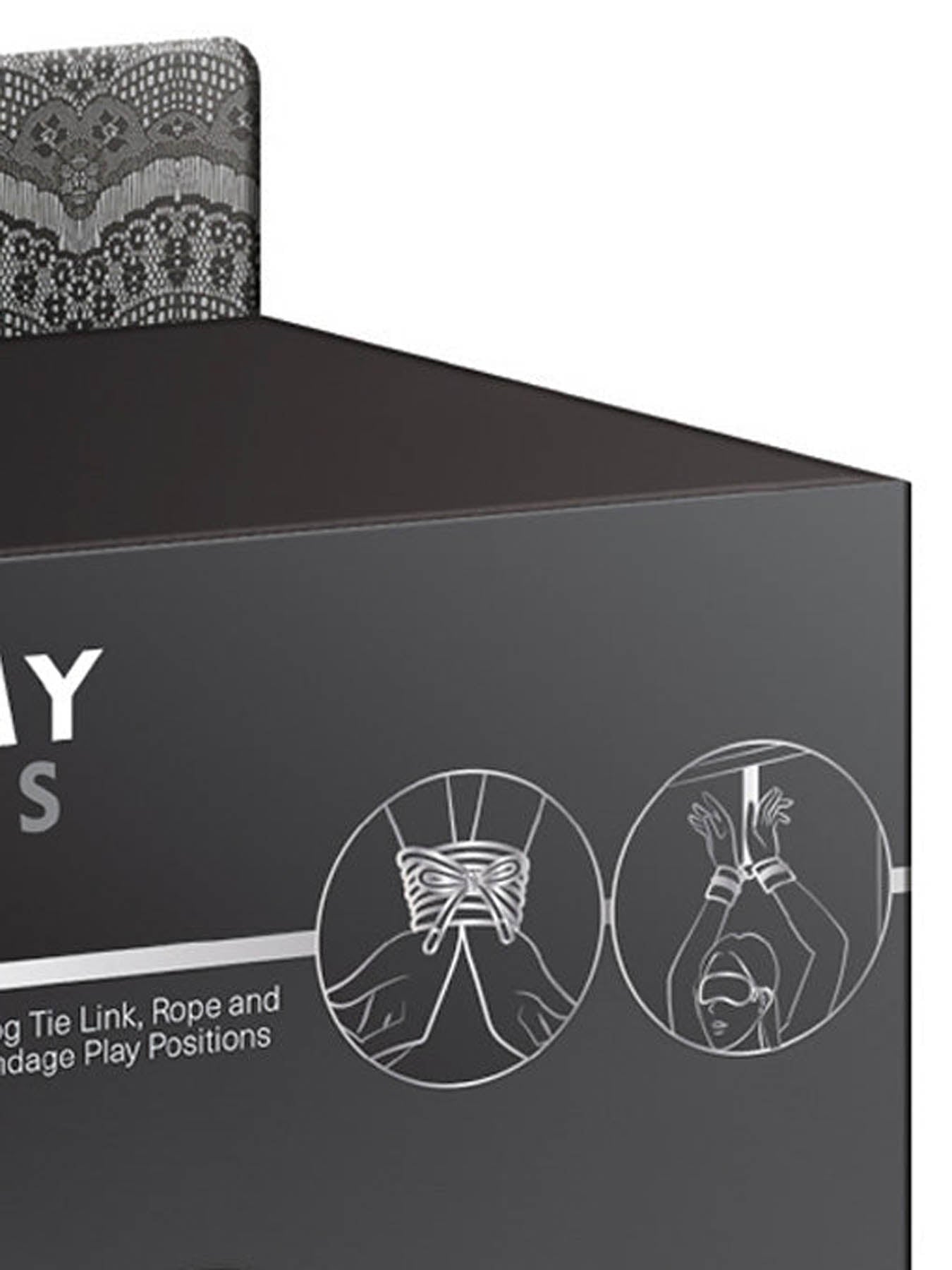 Steamy Shades binding restraint set complete kinky bondage kit