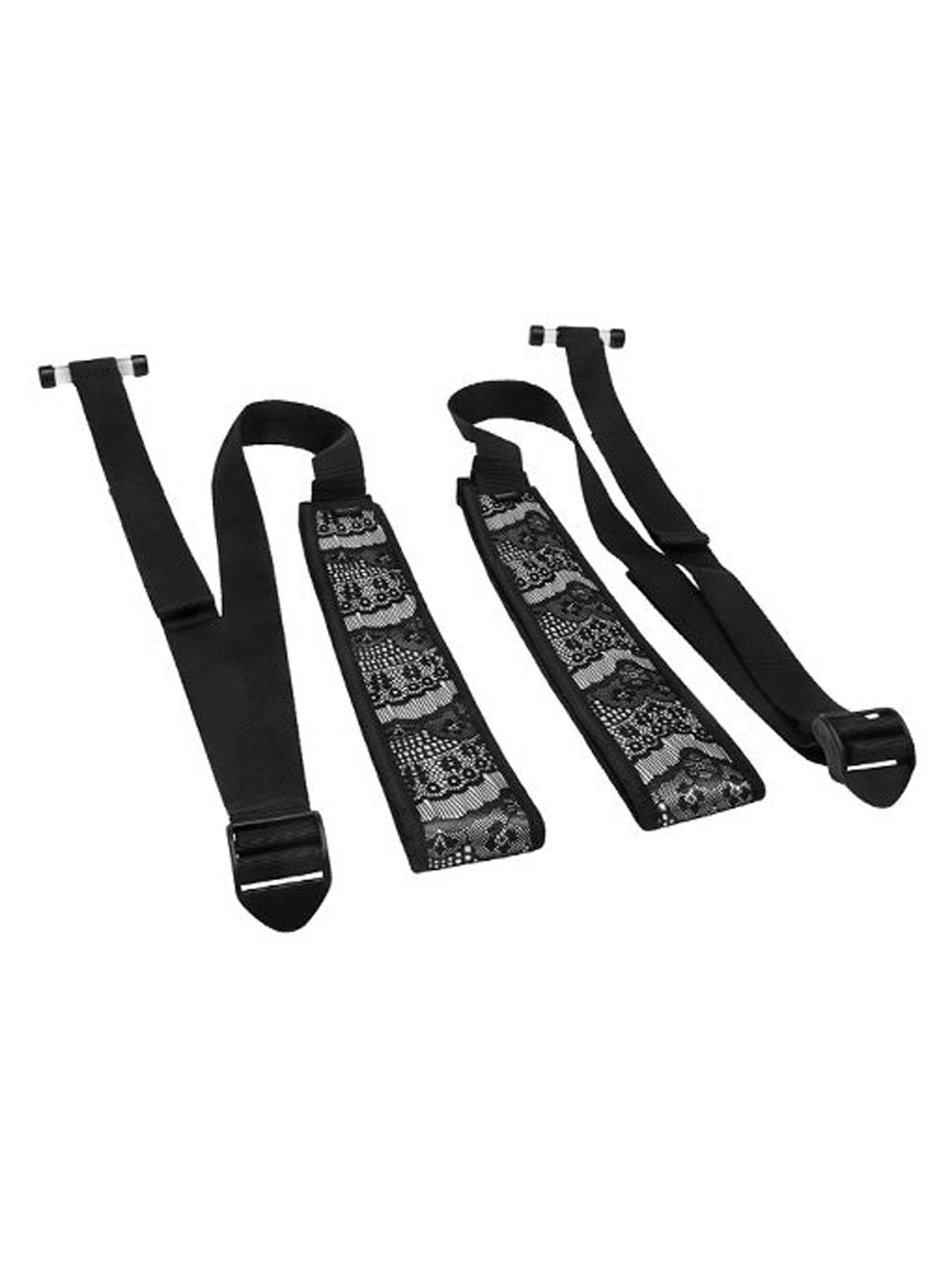 Steamy Shades door swing for secure elevated sex positions