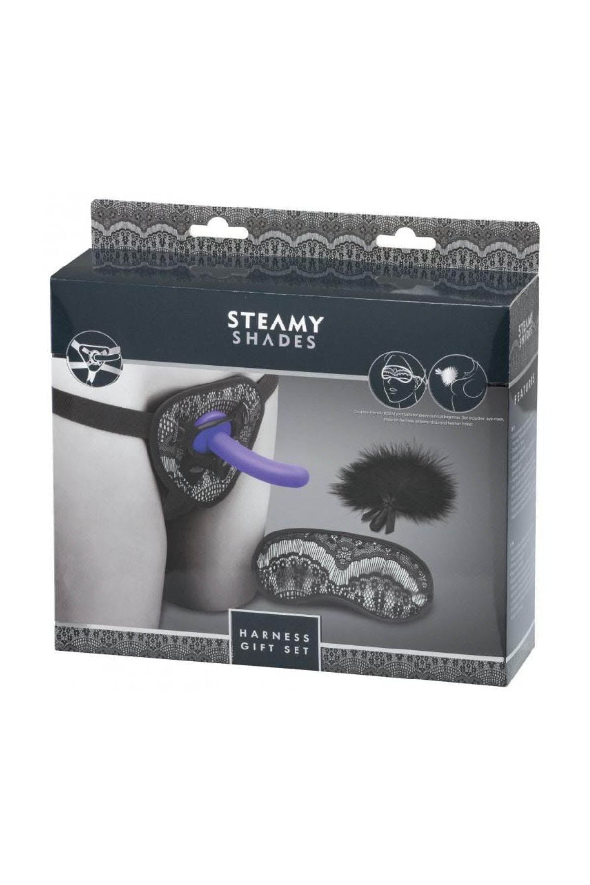 Steamy Shades Harness 4Pc Gift Set