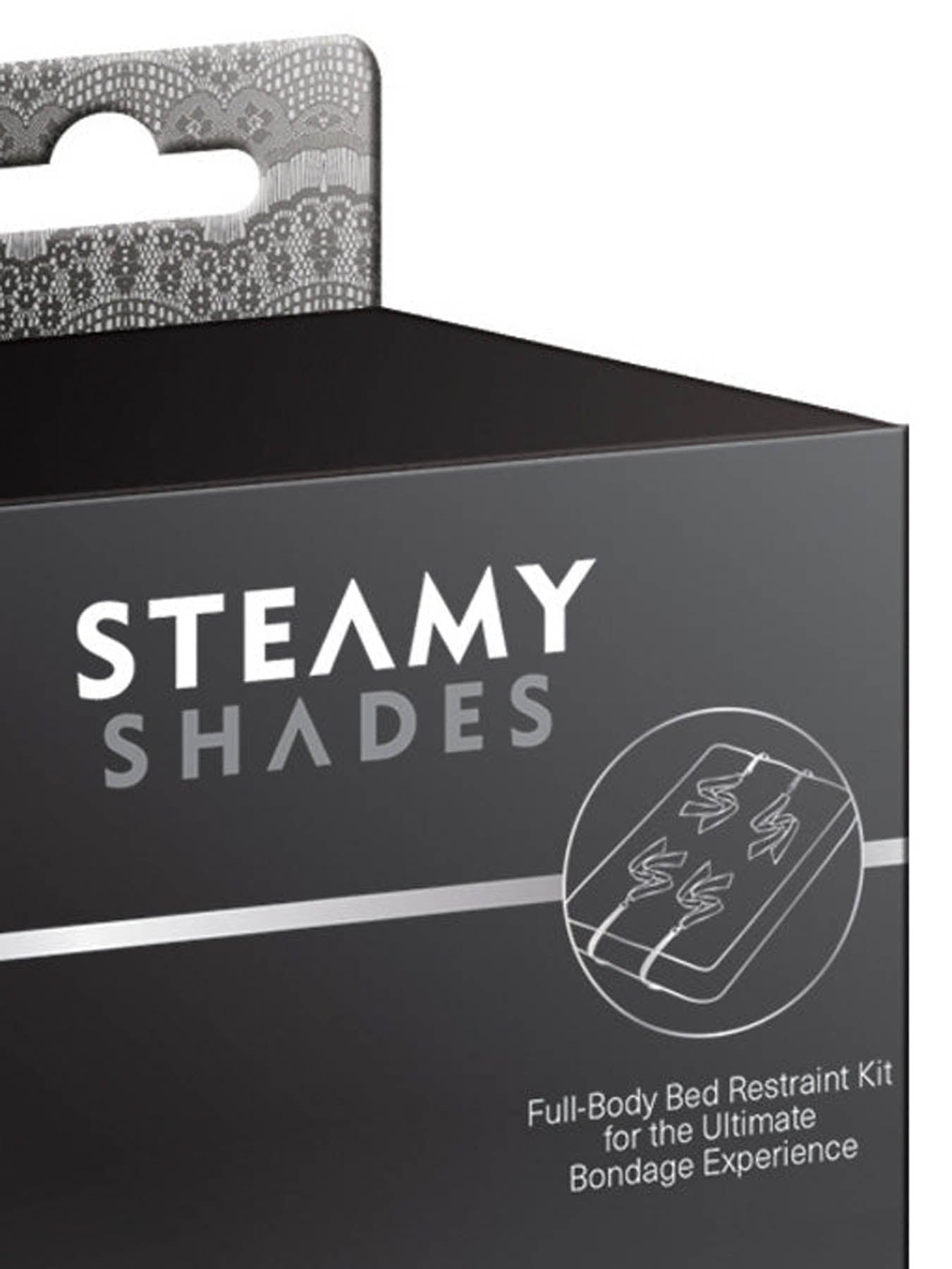 Steamy Shades Under The Bed ties for full body restraint under any mattress