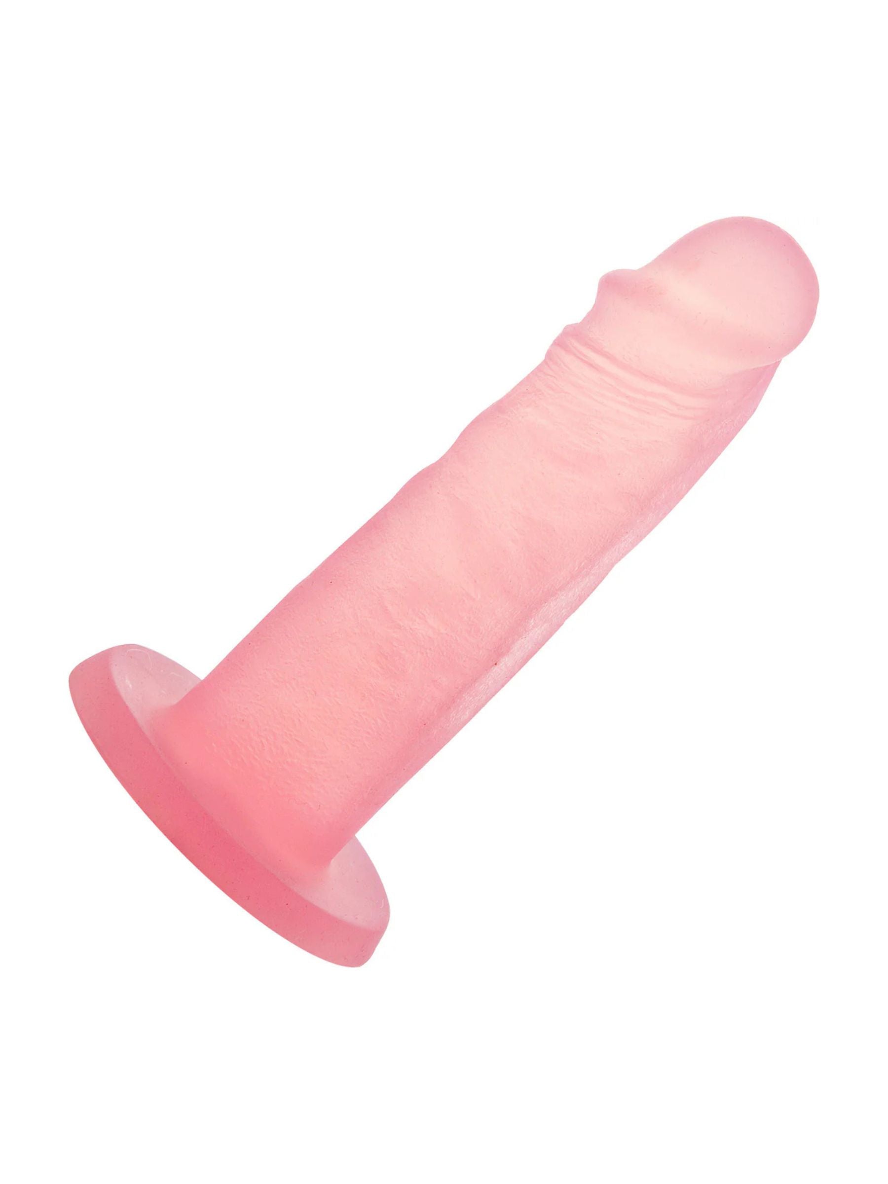 Swan Addiction Cocktails 5.5 Inch Silicone Dildo - Peach Bellini