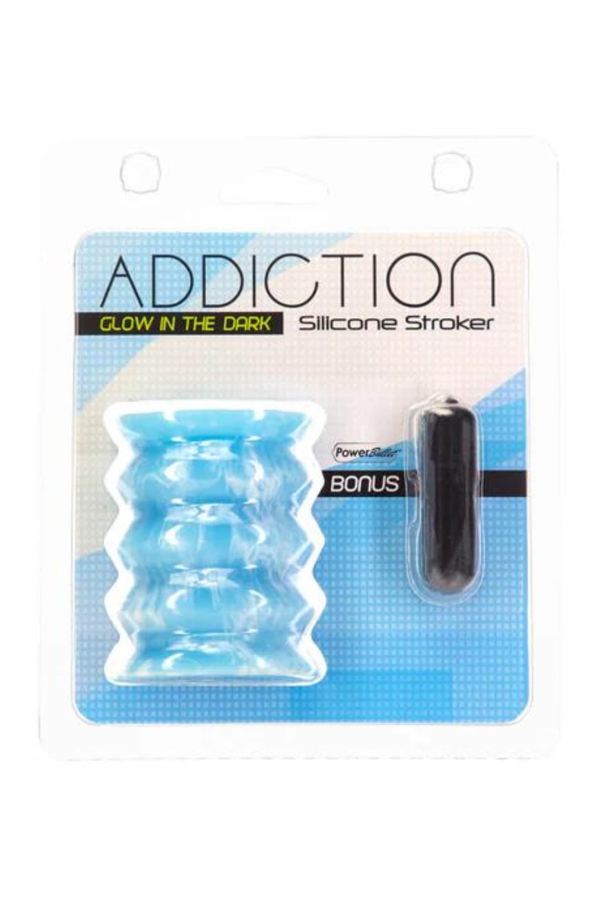 Swan Addiction Reversible Male Stroker with Power-Bullet
