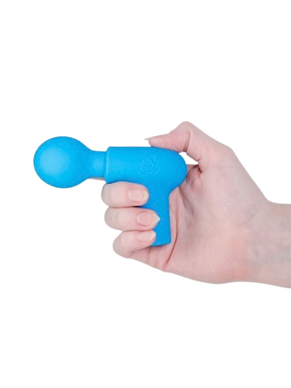 Swan M'Lady Silicone Vibrating Massager - Blue - Rechargeable