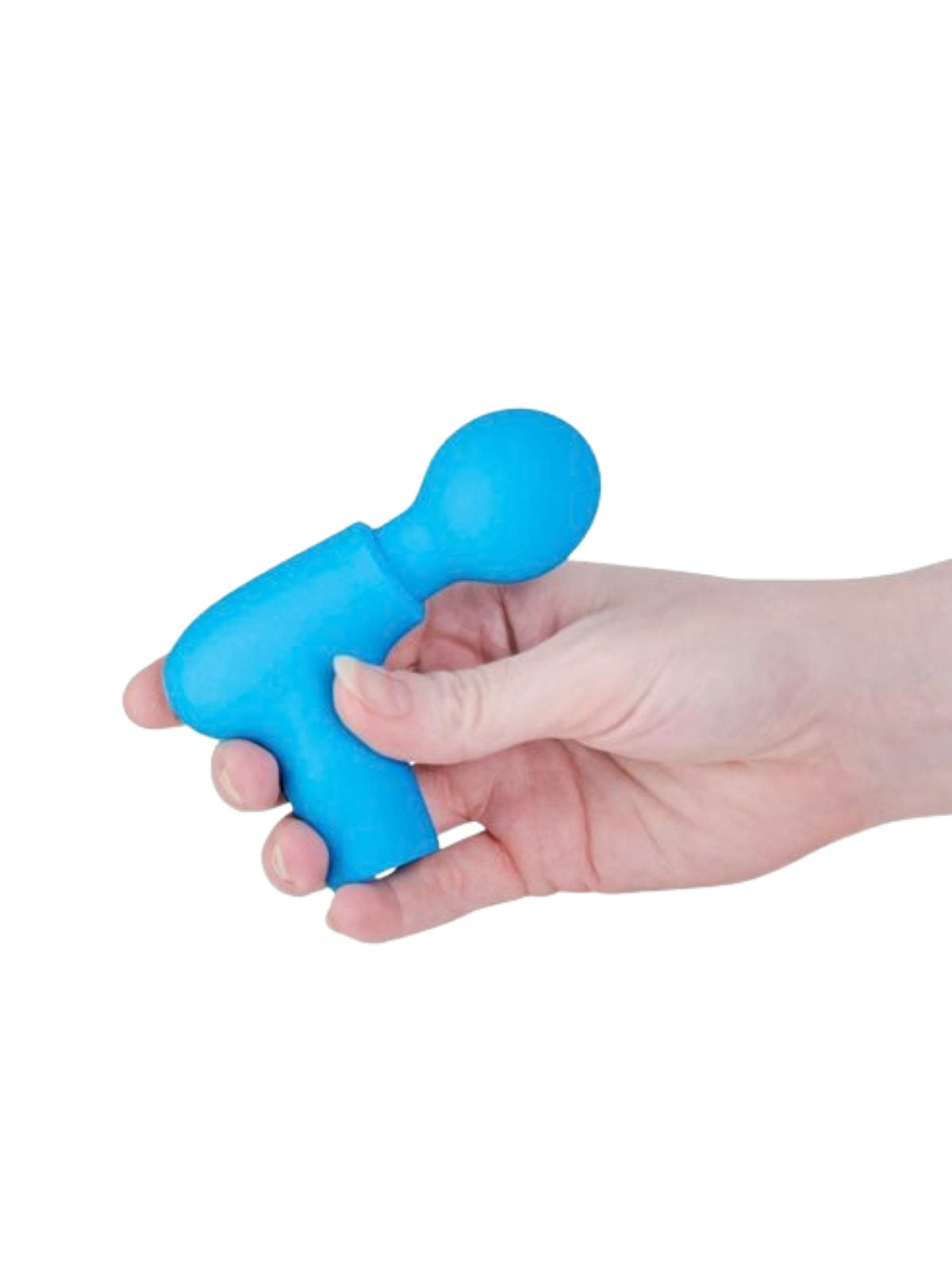 Swan M'Lady Silicone Vibrating Massager - Blue - Rechargeable