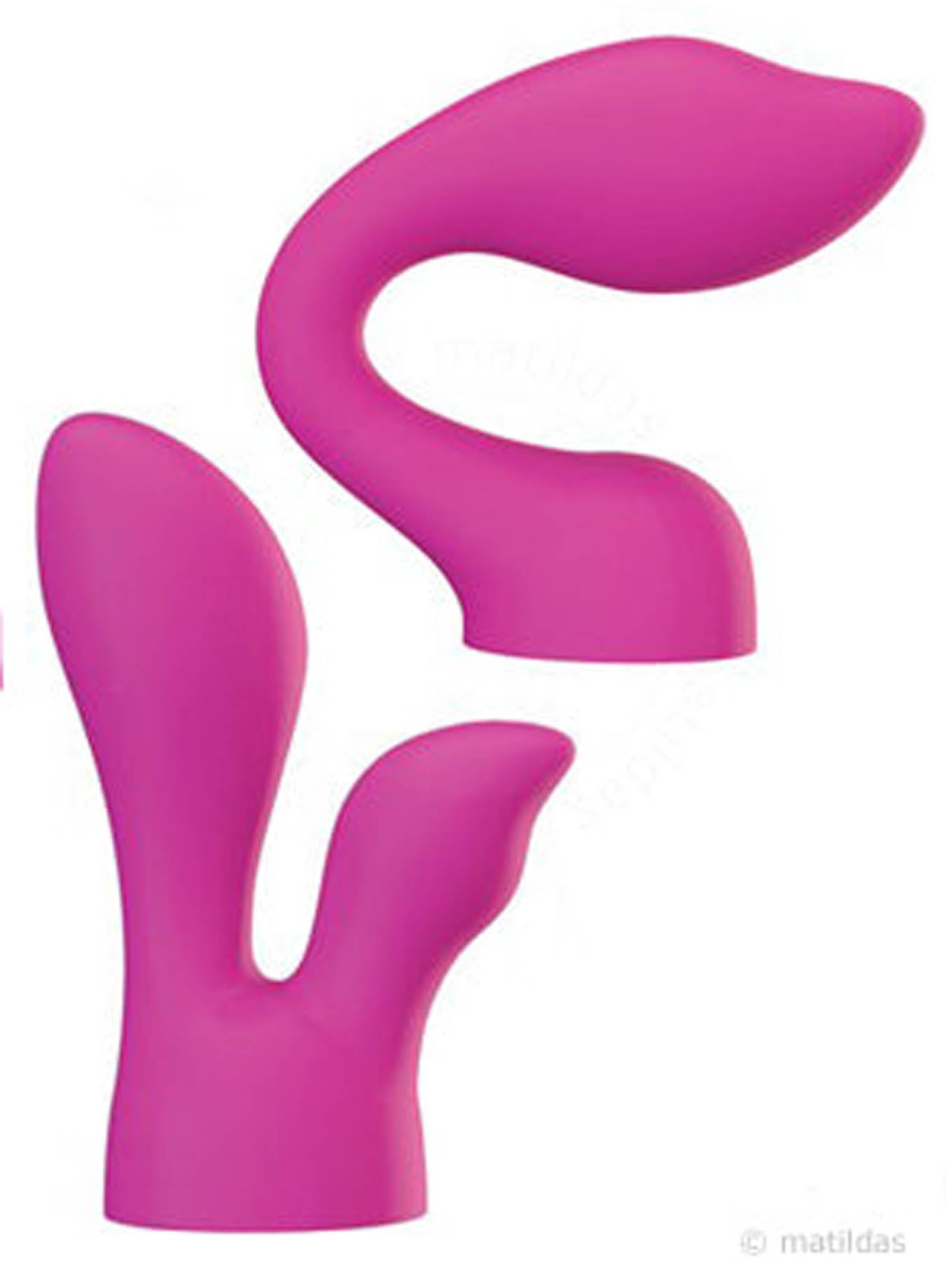 Swan PalmSensual 2 pack silicone massager heads for PalmPower