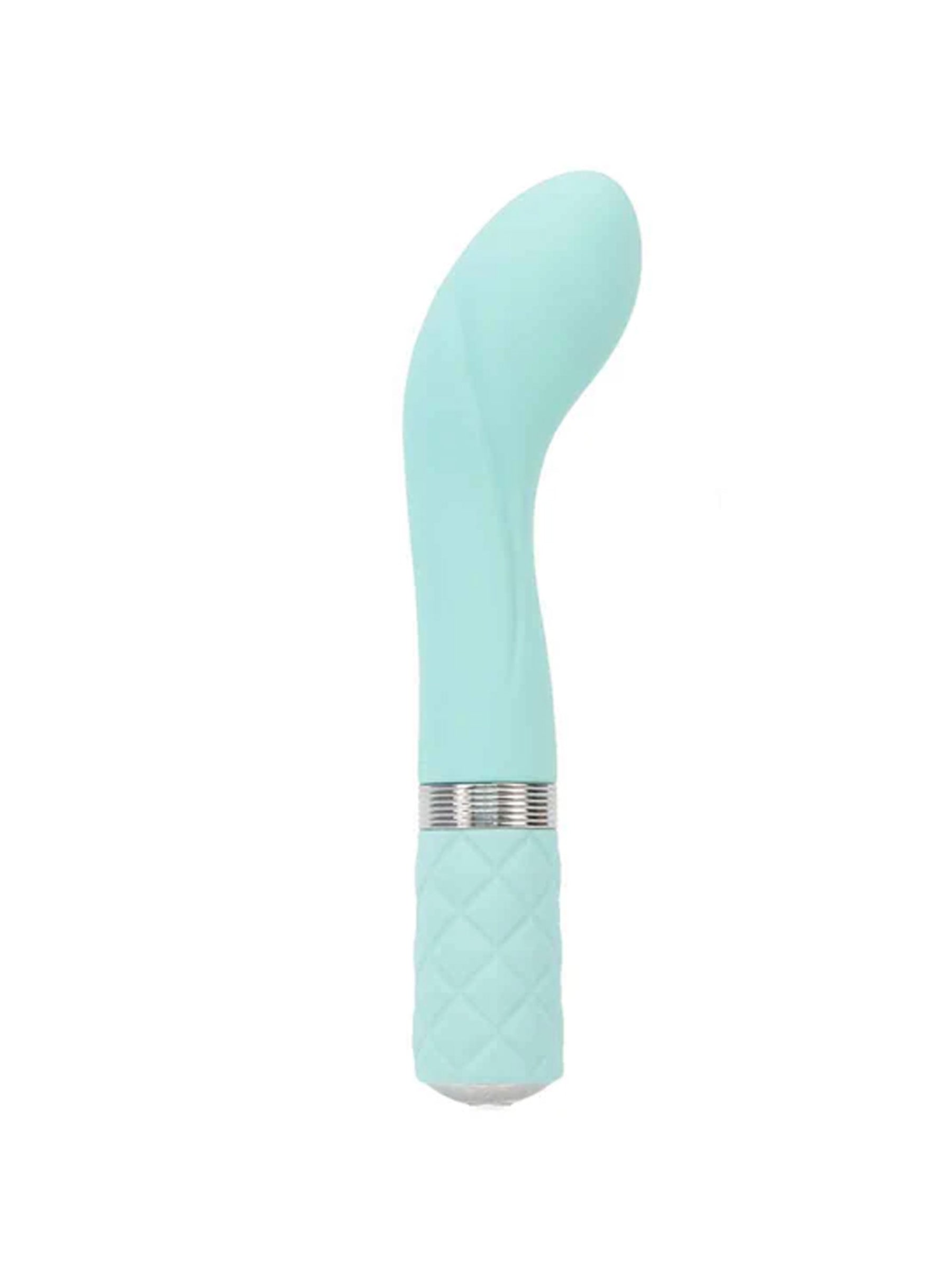 Swan Pillow Talk Sassy Swarovski - G-Spot Vibrator teal
