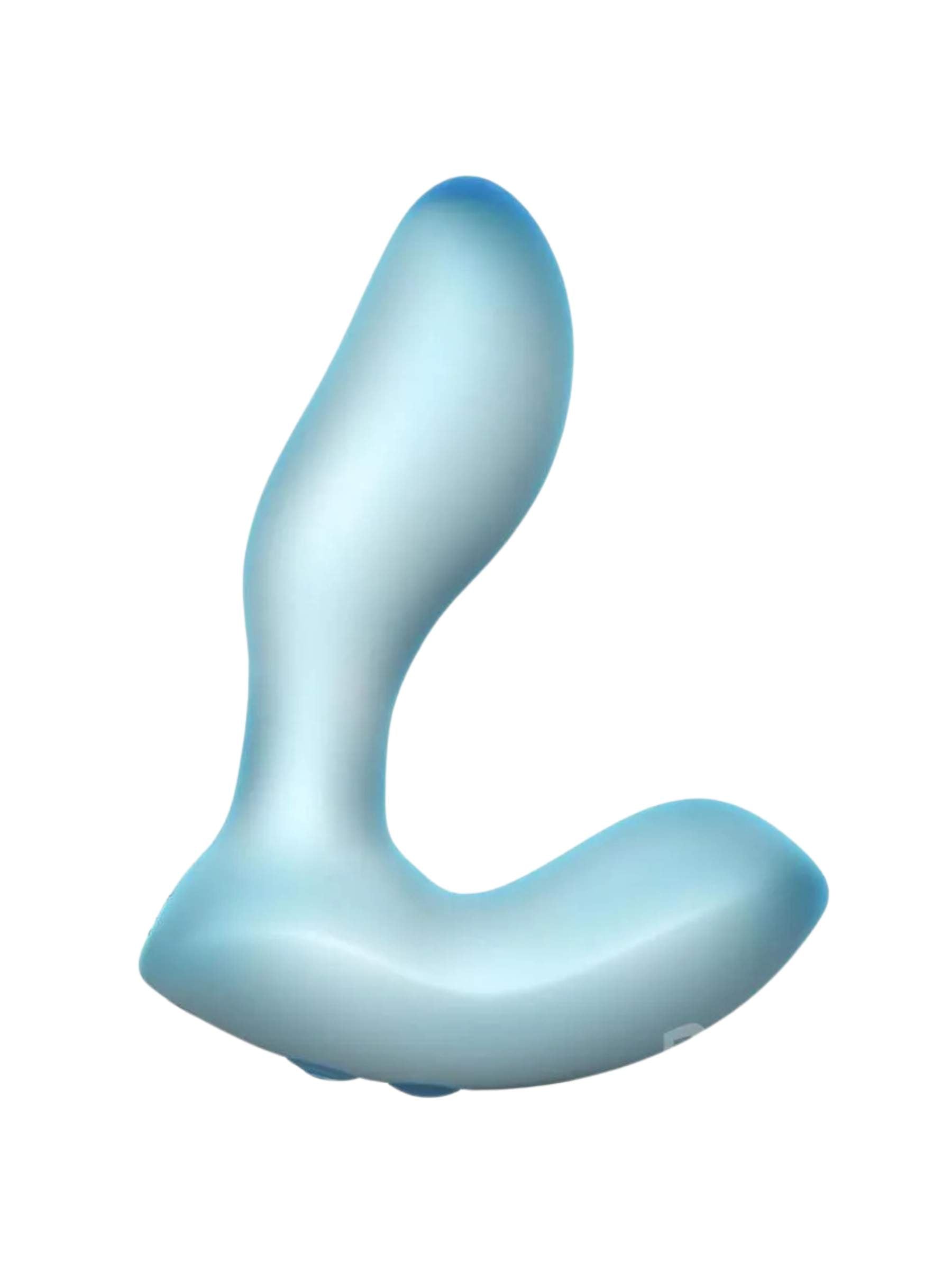 Swan Softies Silicone Vibrator 5 inch - Blue