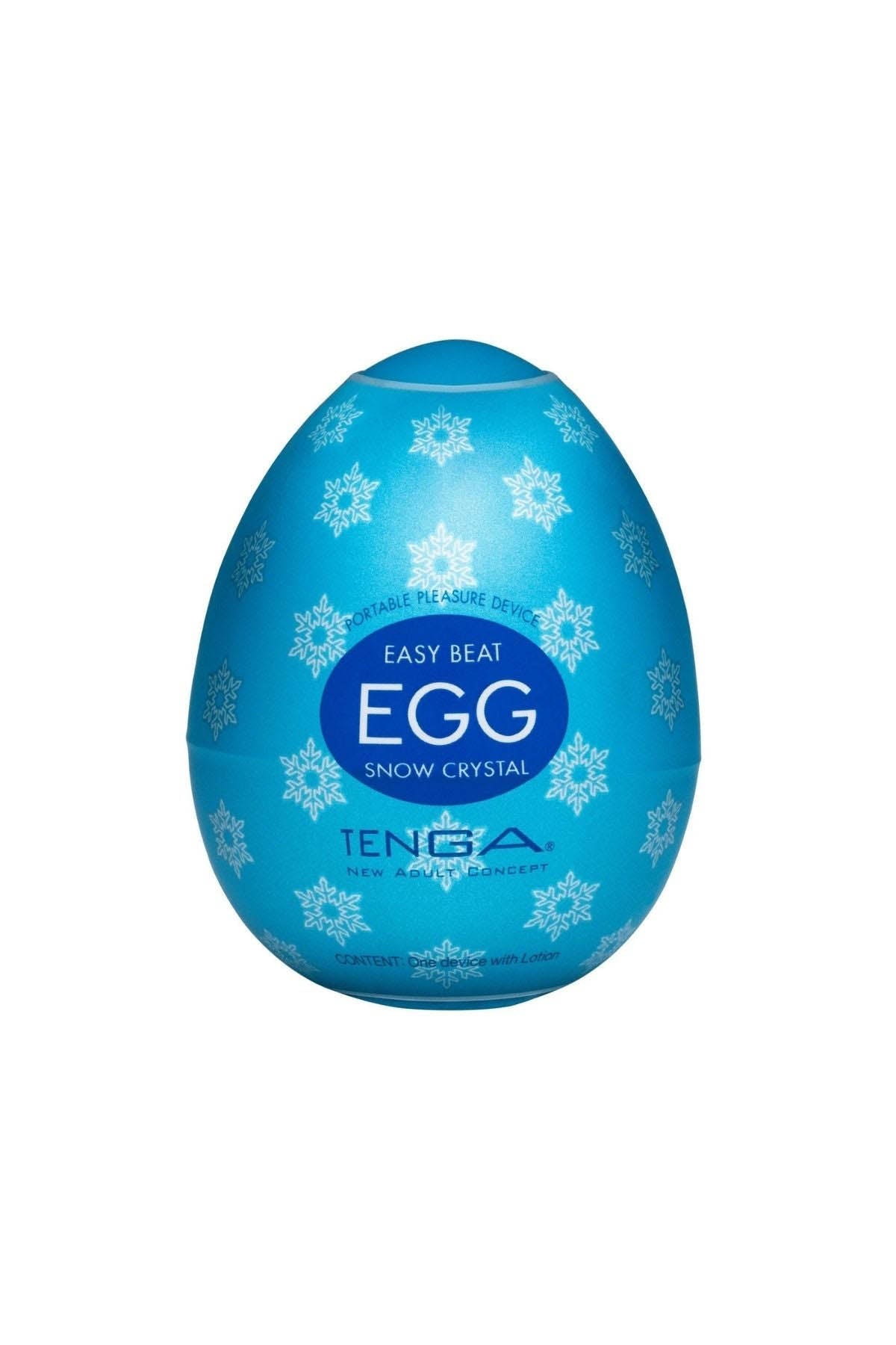 Tenga Egg Snow Crystal Single - Male Masturbator