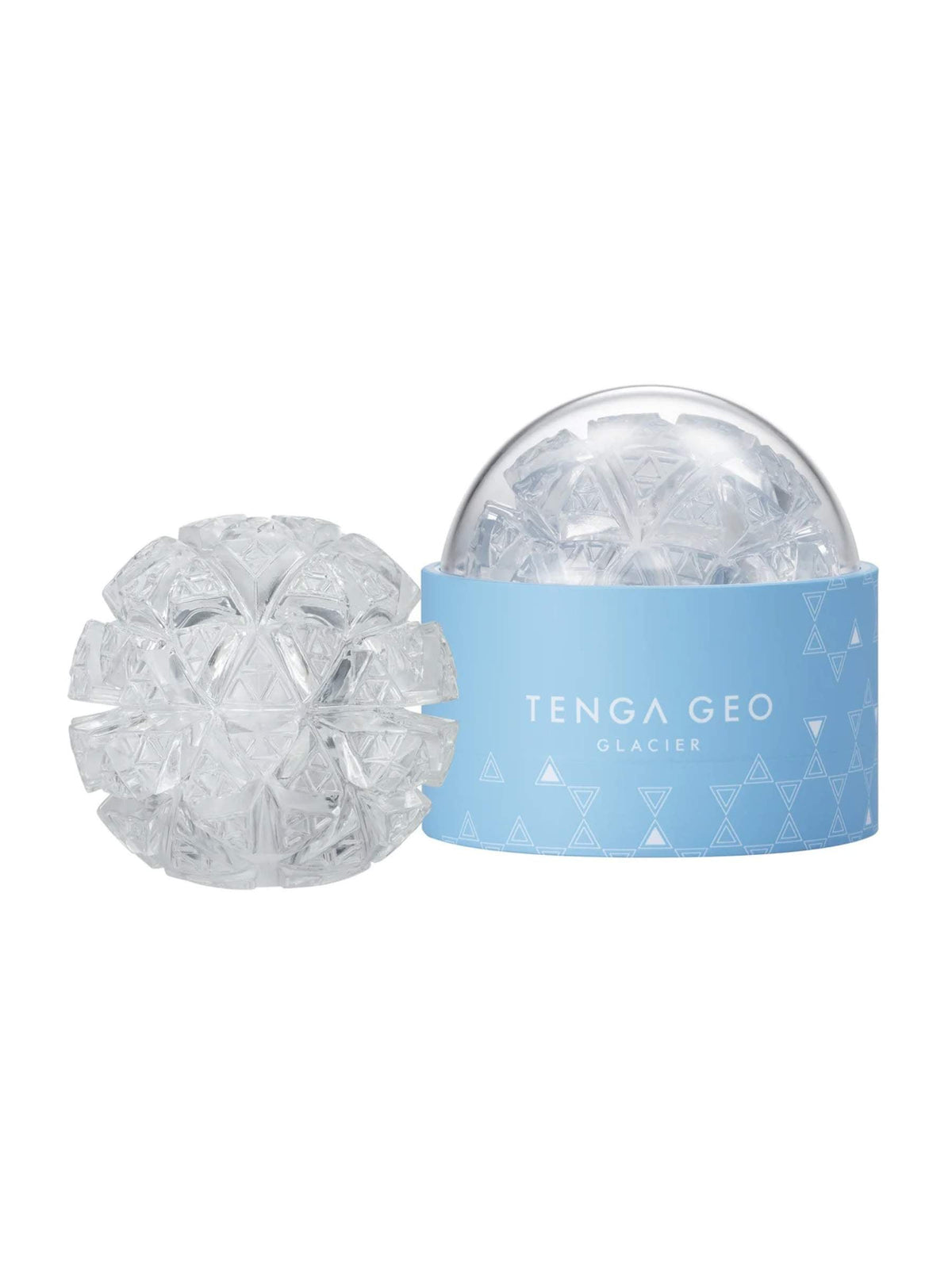 Tenga Geo Glacier Male Masturbator - Clear