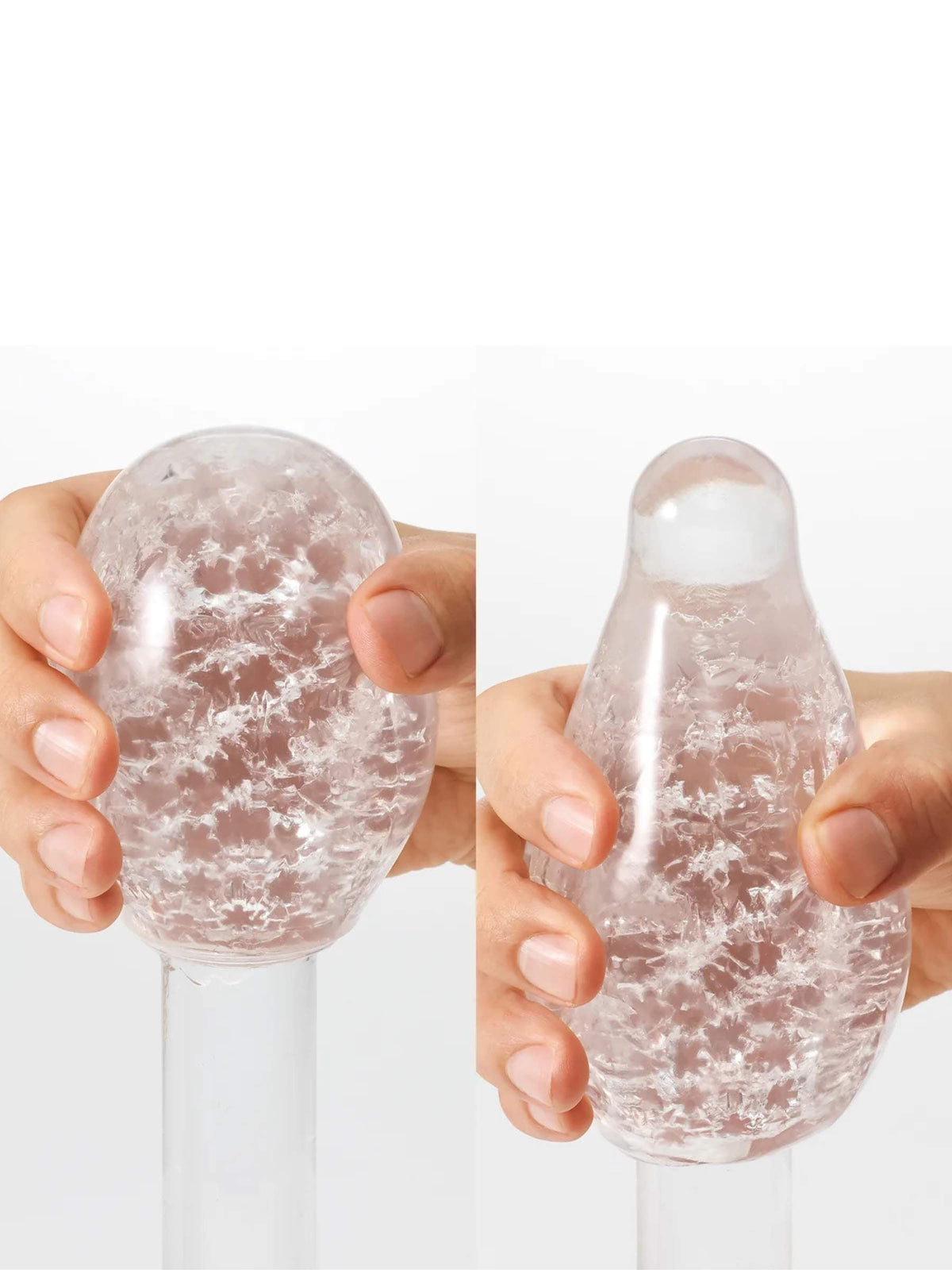 Tenga Geo Glacier Male Masturbator - Clear