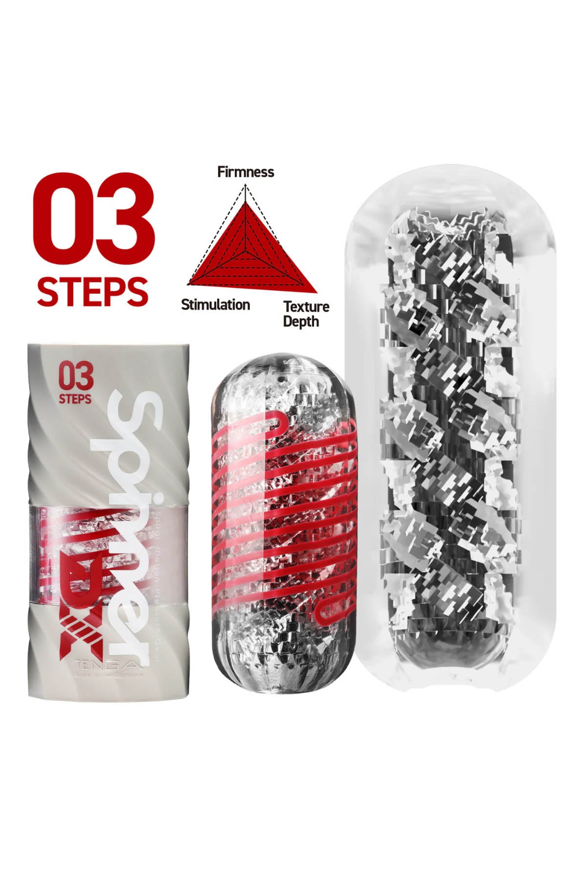 Tenga Spinner Dx 01 Male Masturbator - Drops